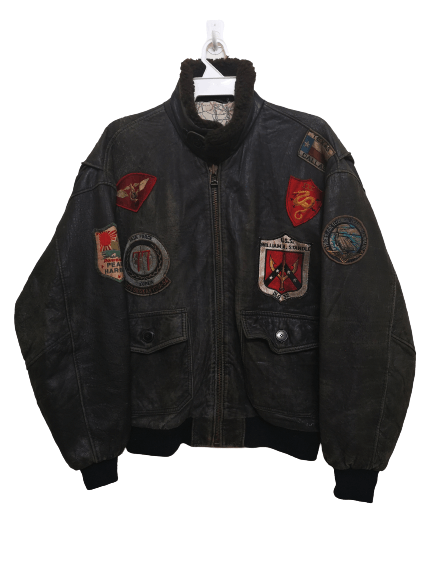 Avirex Military Leather Jacket X Avirex Type G-1 Size US M / EU 48-50 / 2 - 1 Thumbnail