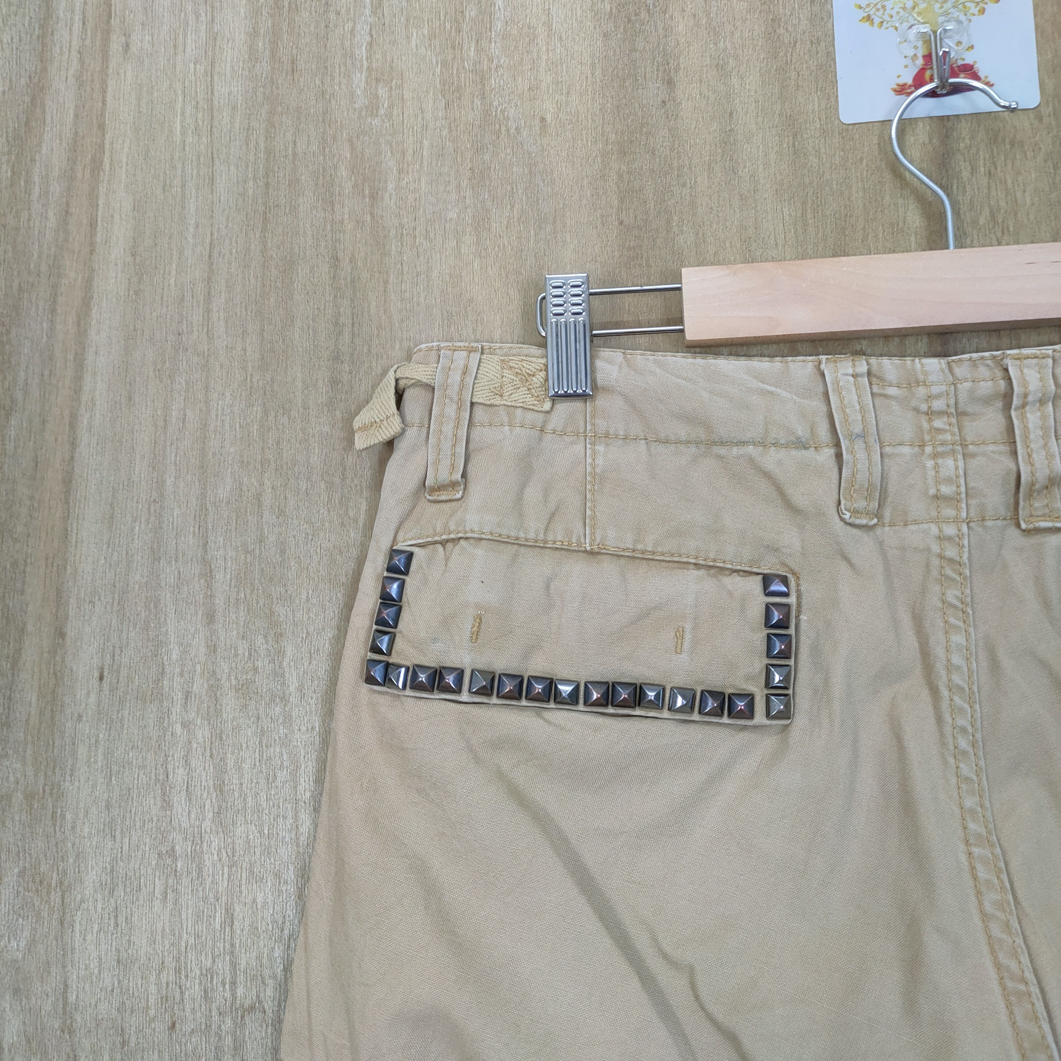 Japanese Brand NEUTRAL INFINITY FLARE CARGO PANTS Size US 30 / EU 46 - 9 Thumbnail