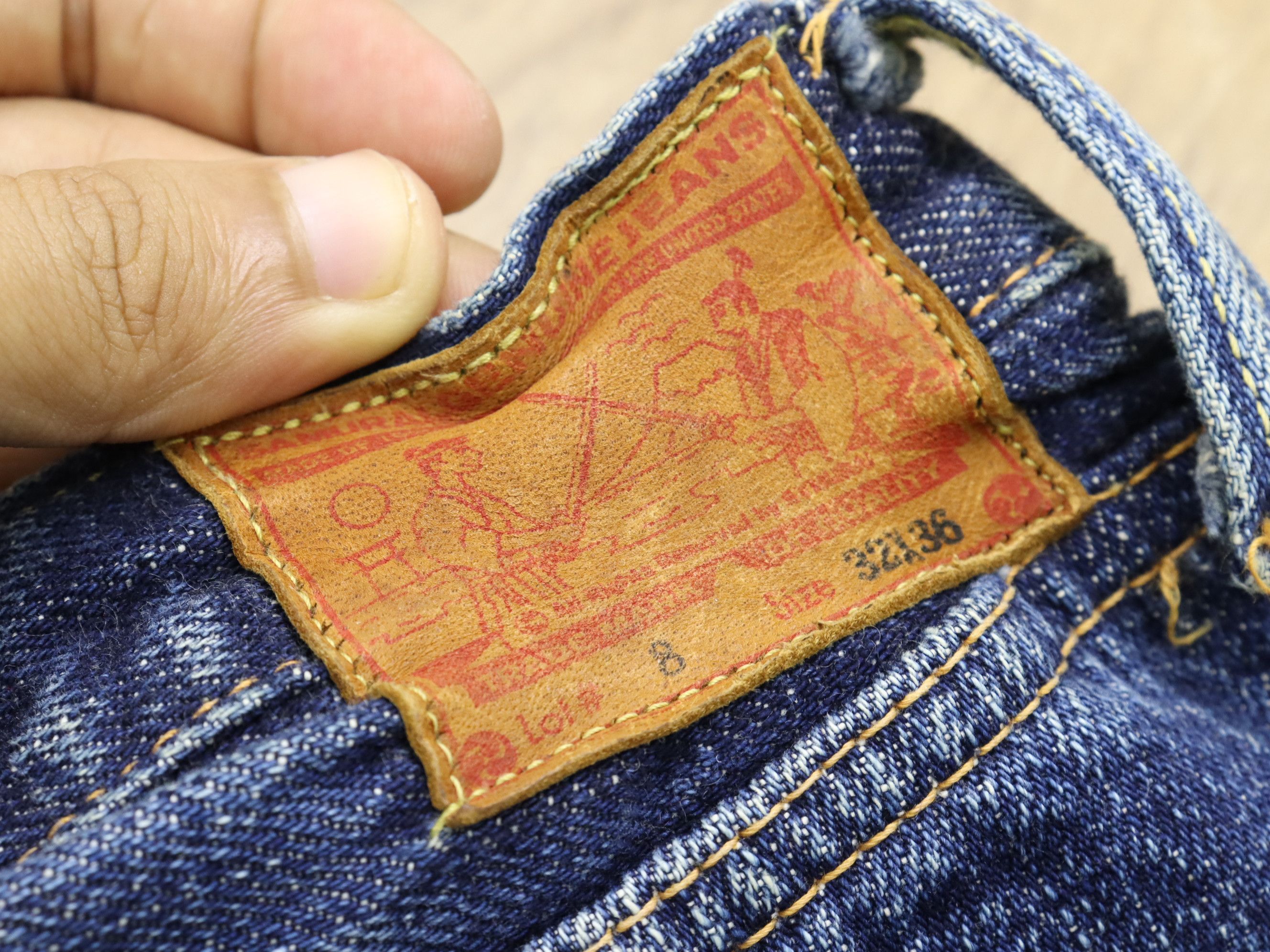 Samurai Jeans Samurai Jeans Selvedge Denim Jeans (One Washed) Size US 29 - 18 Thumbnail