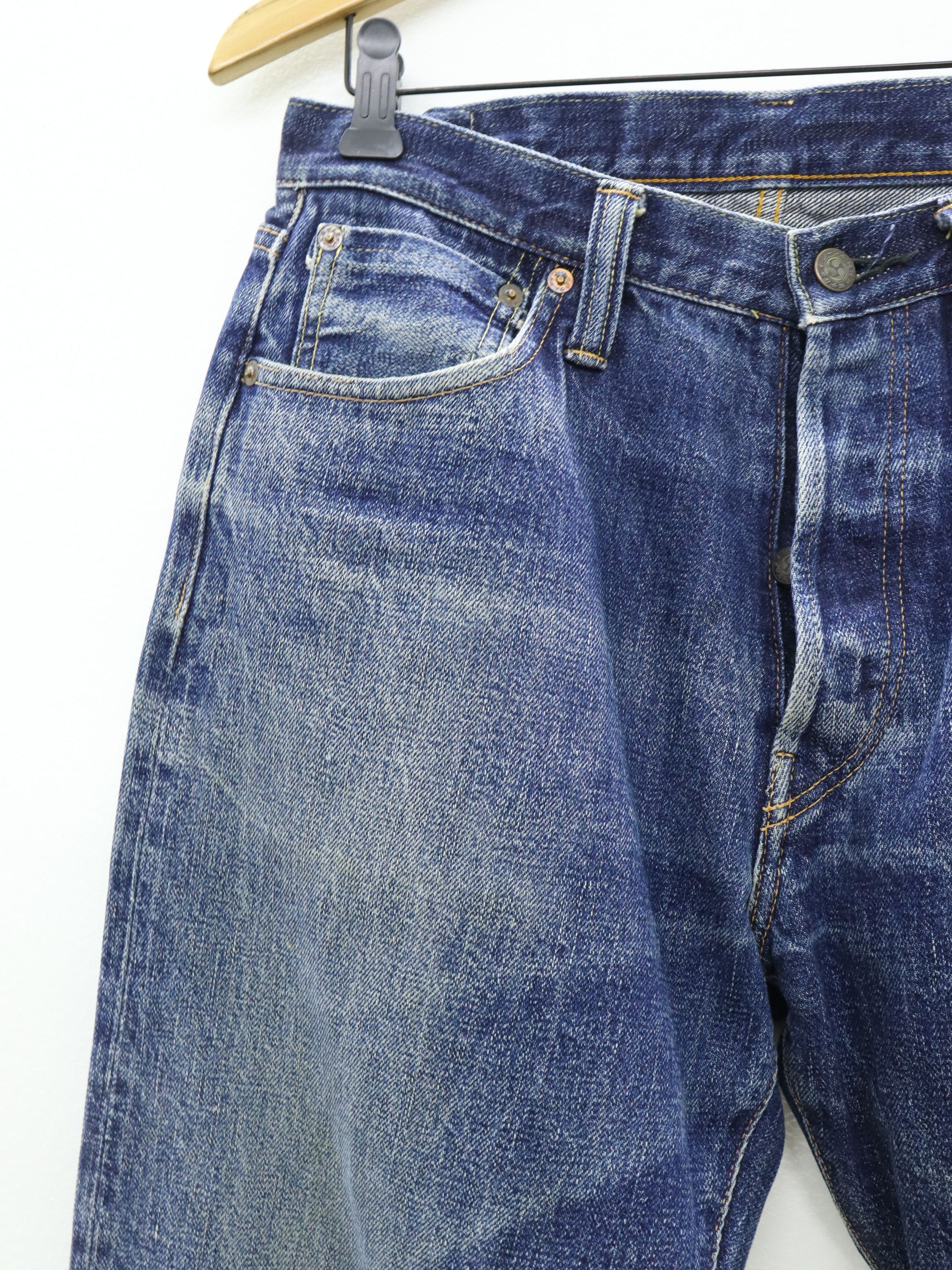 Samurai Jeans Samurai Jeans Selvedge Denim Jeans (One Washed) Size US 29 - 3 Thumbnail