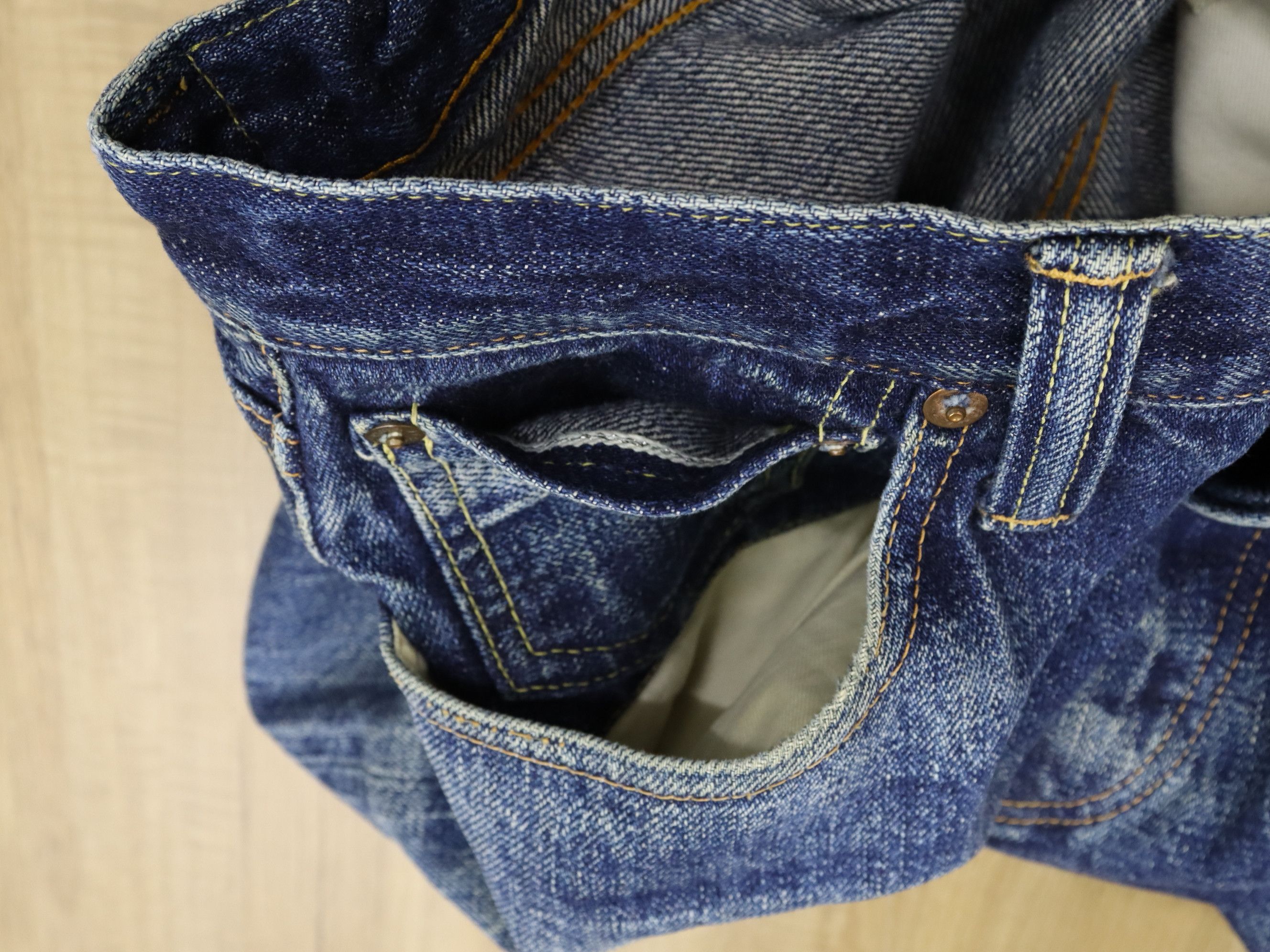 Samurai Jeans Samurai Jeans Selvedge Denim Jeans (One Washed) Size US 29 - 8 Thumbnail