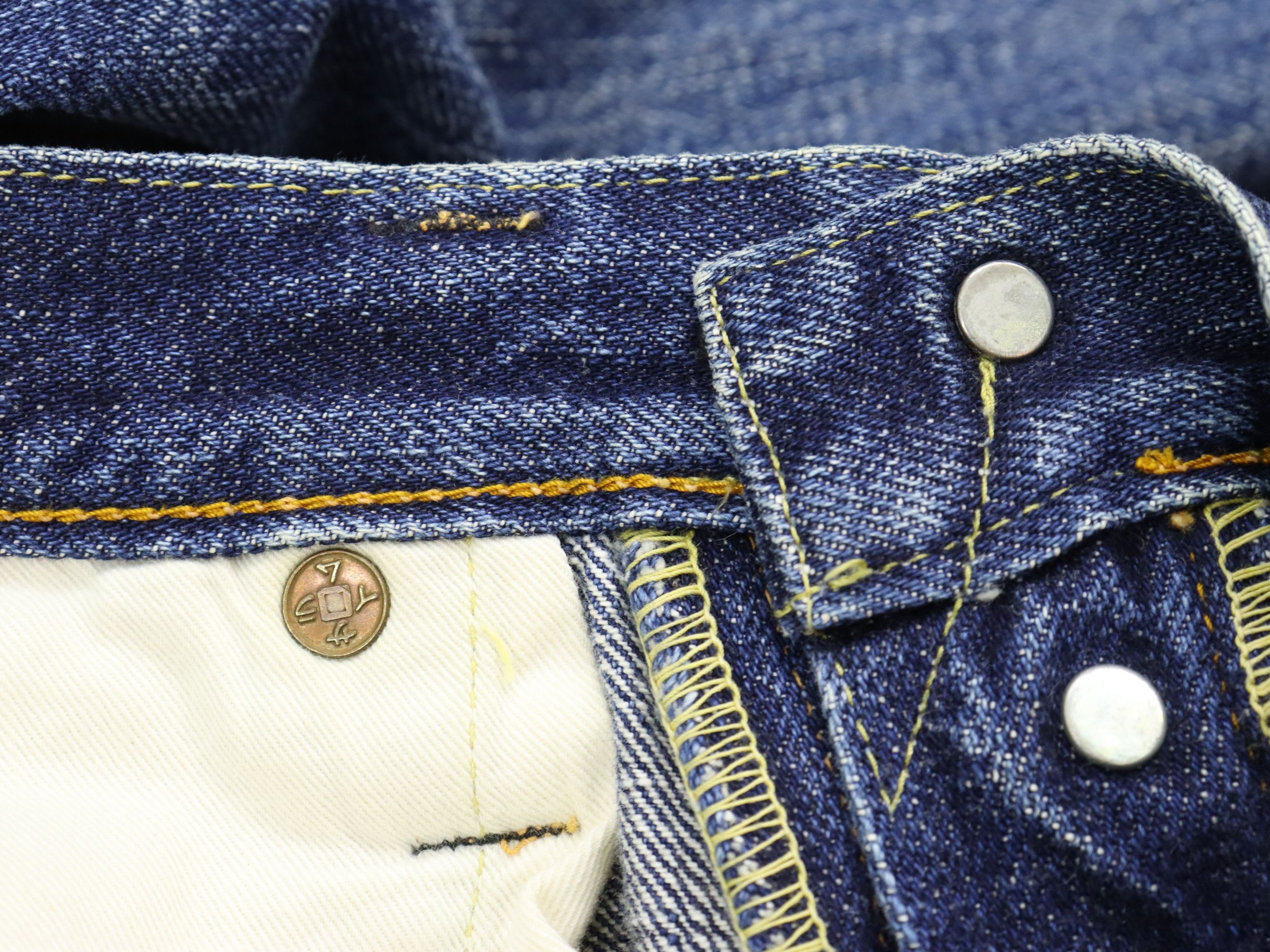 Samurai Jeans Samurai Jeans Selvedge Denim Jeans (One Washed) Size US 29 - 7 Thumbnail