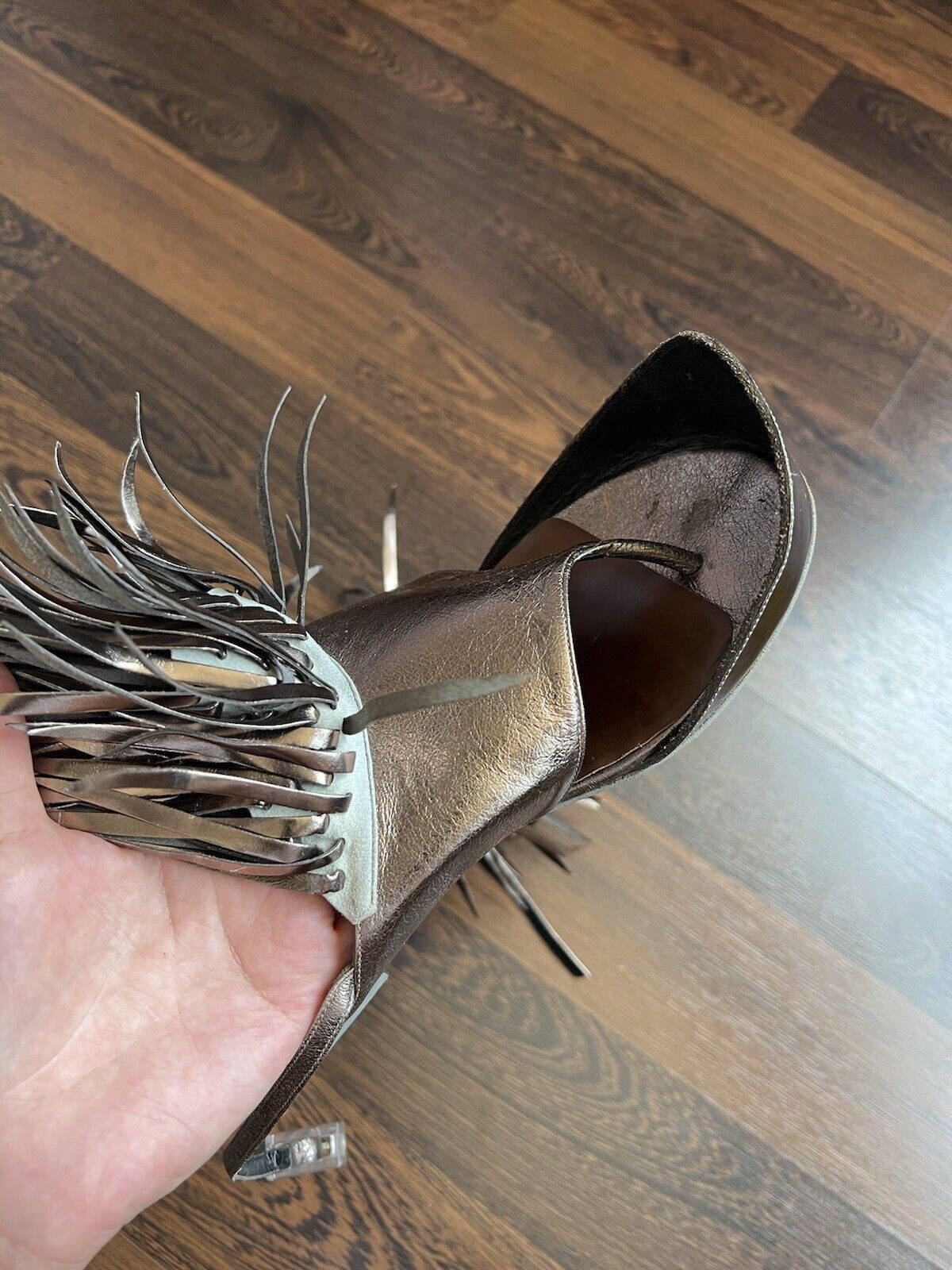 Other STEPHEN VENEZIA Leather Sandals Size 38 Size US 8 / IT 38 - 6 Thumbnail
