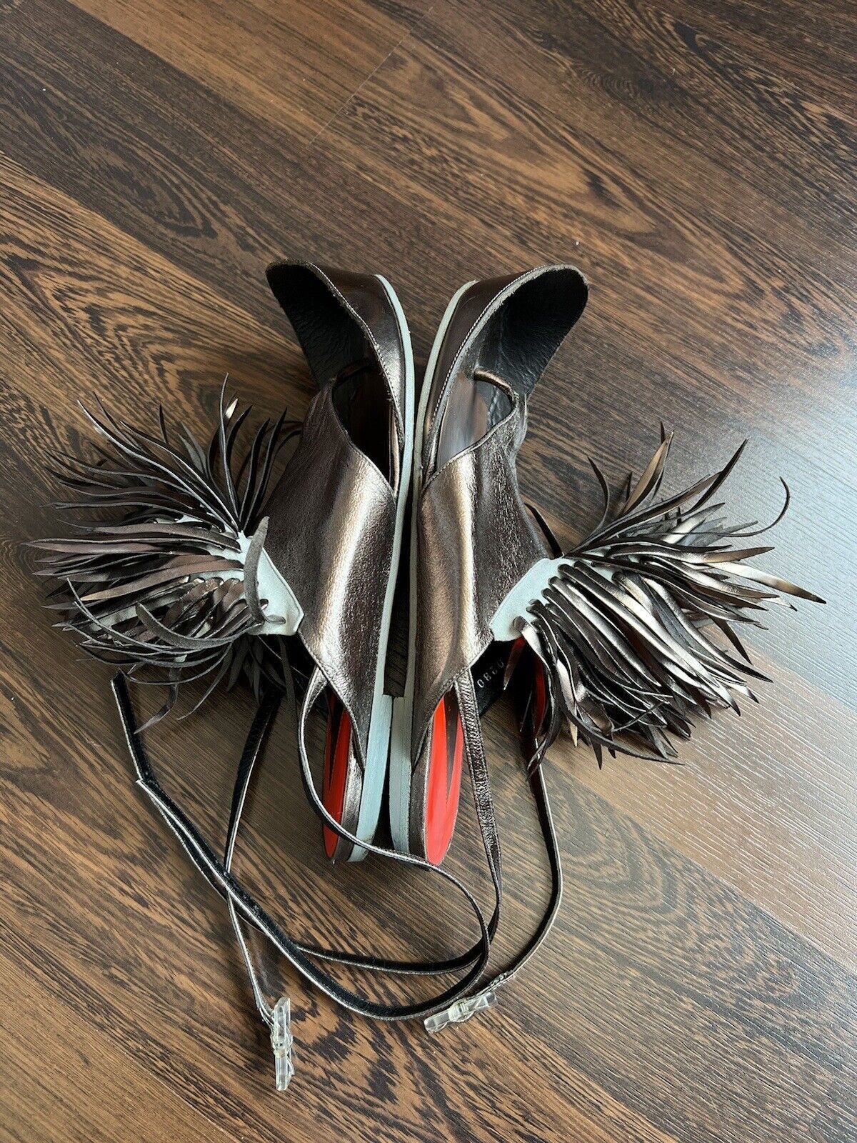 Other STEPHEN VENEZIA Leather Sandals Size 38 Size US 8 / IT 38 - 12 Thumbnail