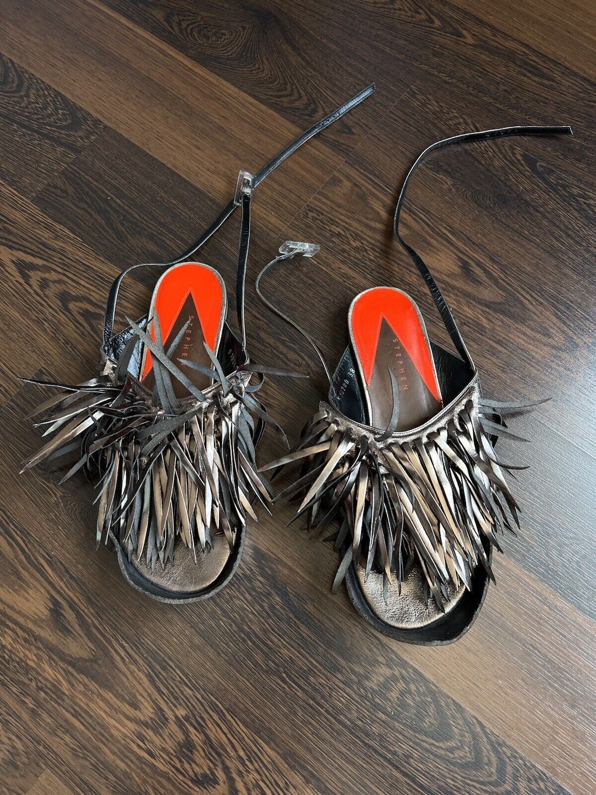 Other STEPHEN VENEZIA Leather Sandals Size 38 Size US 8 / IT 38 - 2 Thumbnail