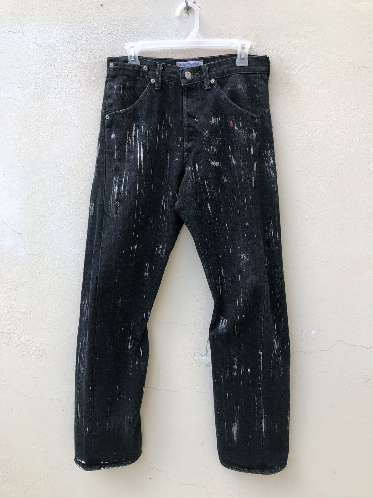 image of Levis VTG Y2K 2001 Levi’S Engineered Jeans Regular Painter Denim, Men's (Size 31)