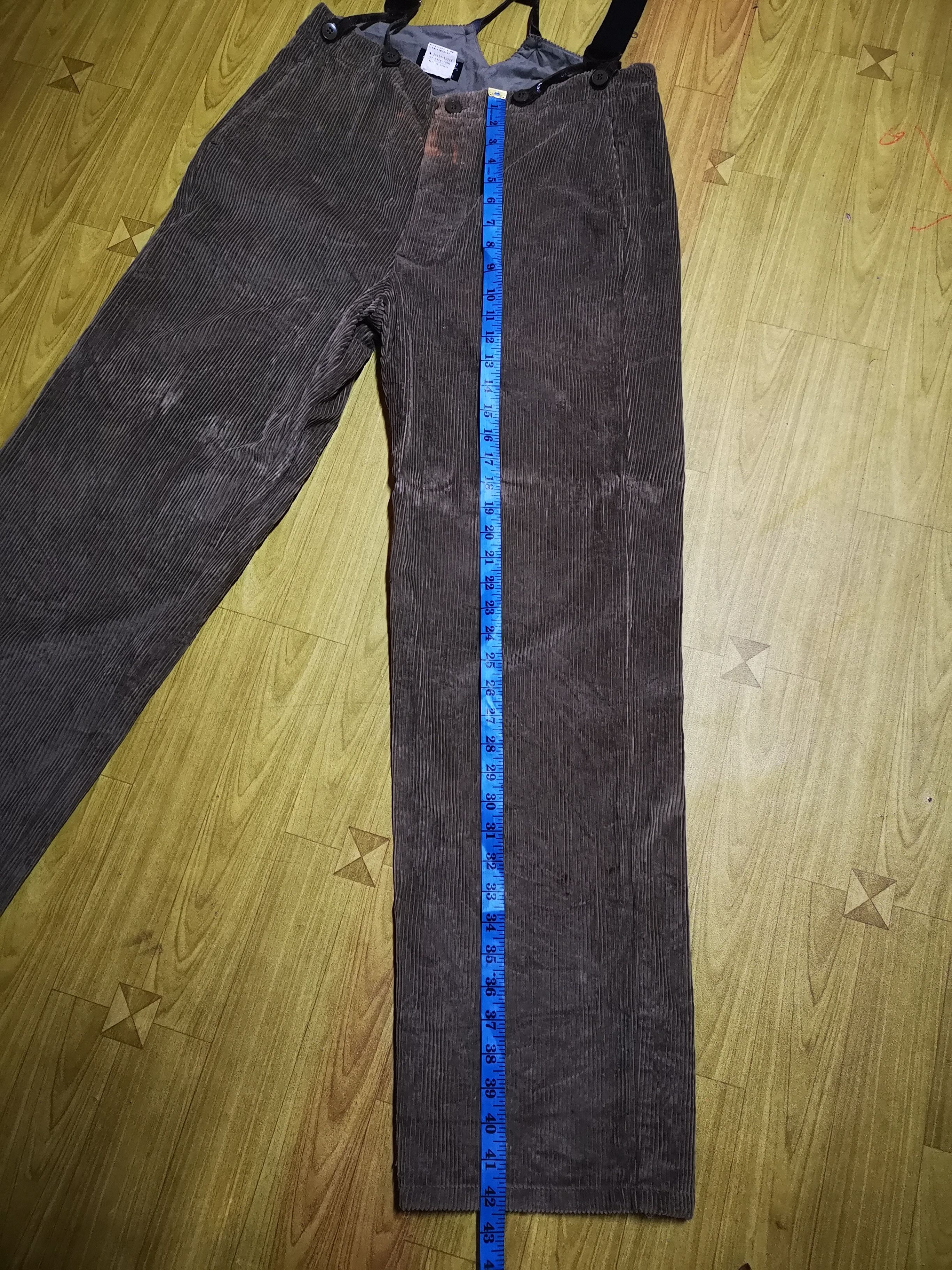 agnes b. Agnes homme paris Jumpsuit Corduroy Size US 42 / EU 58 - 12 Thumbnail