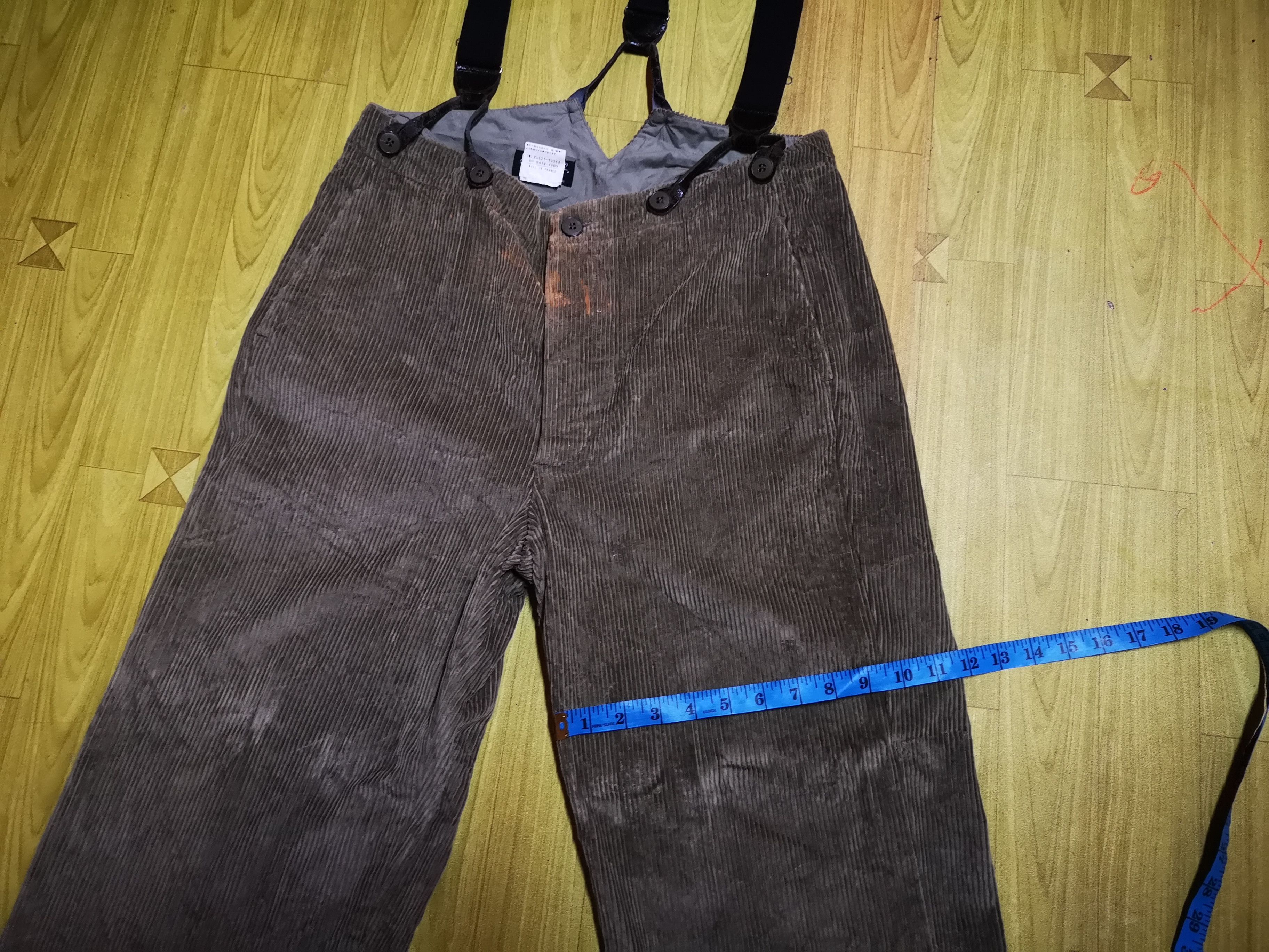 agnes b. Agnes homme paris Jumpsuit Corduroy Size US 42 / EU 58 - 11 Thumbnail