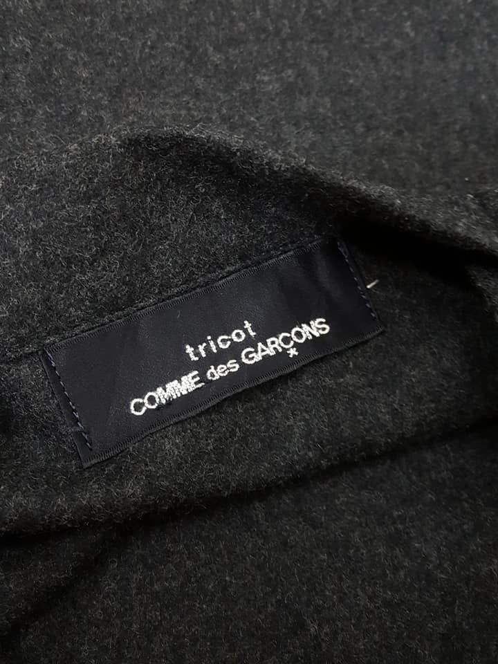 Comme des Garcons CDG Tricot Vintage Iconic Wool Runway Long Apron Robe Size US M / EU 48-50 / 2 - 15 Thumbnail
