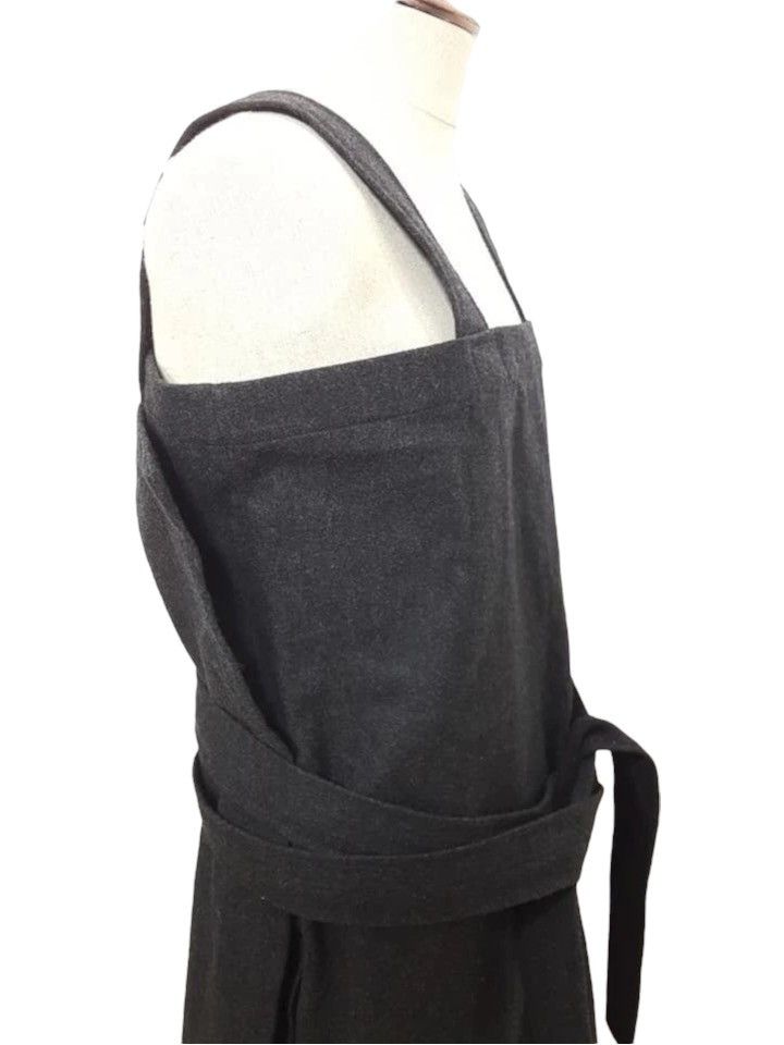 Comme des Garcons CDG Tricot Vintage Iconic Wool Runway Long Apron Robe Size US M / EU 48-50 / 2 - 8 Thumbnail