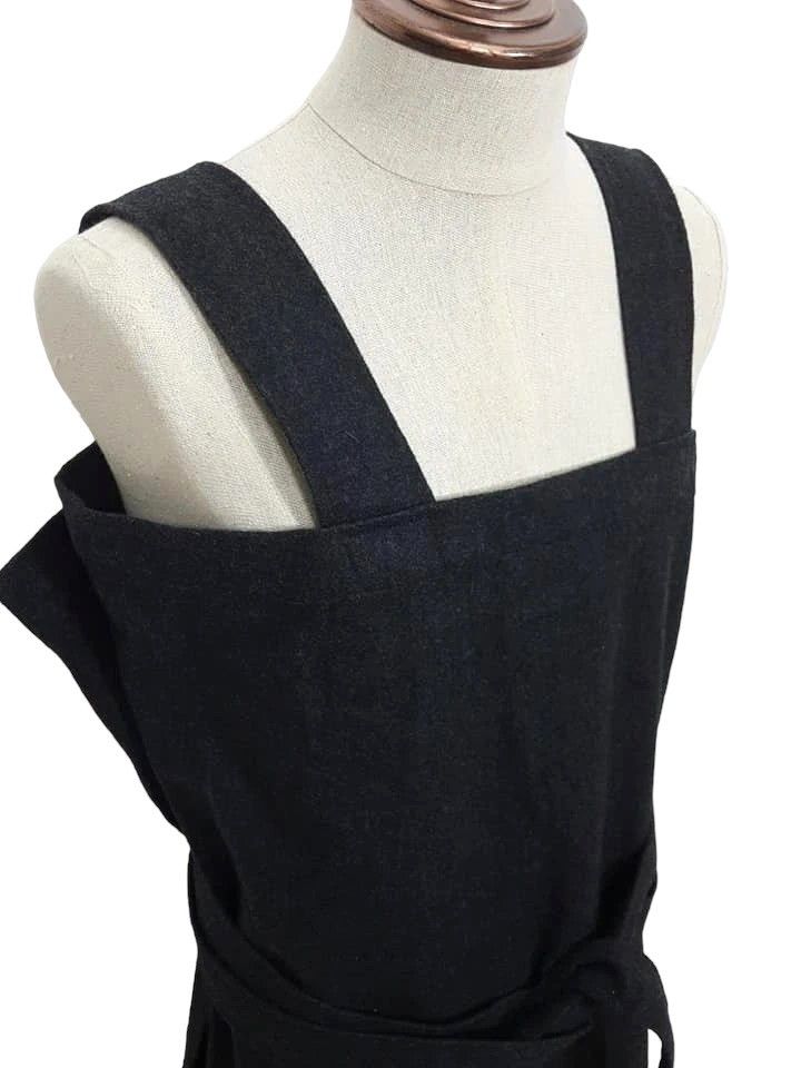 Comme des Garcons CDG Tricot Vintage Iconic Wool Runway Long Apron Robe Size US M / EU 48-50 / 2 - 9 Thumbnail