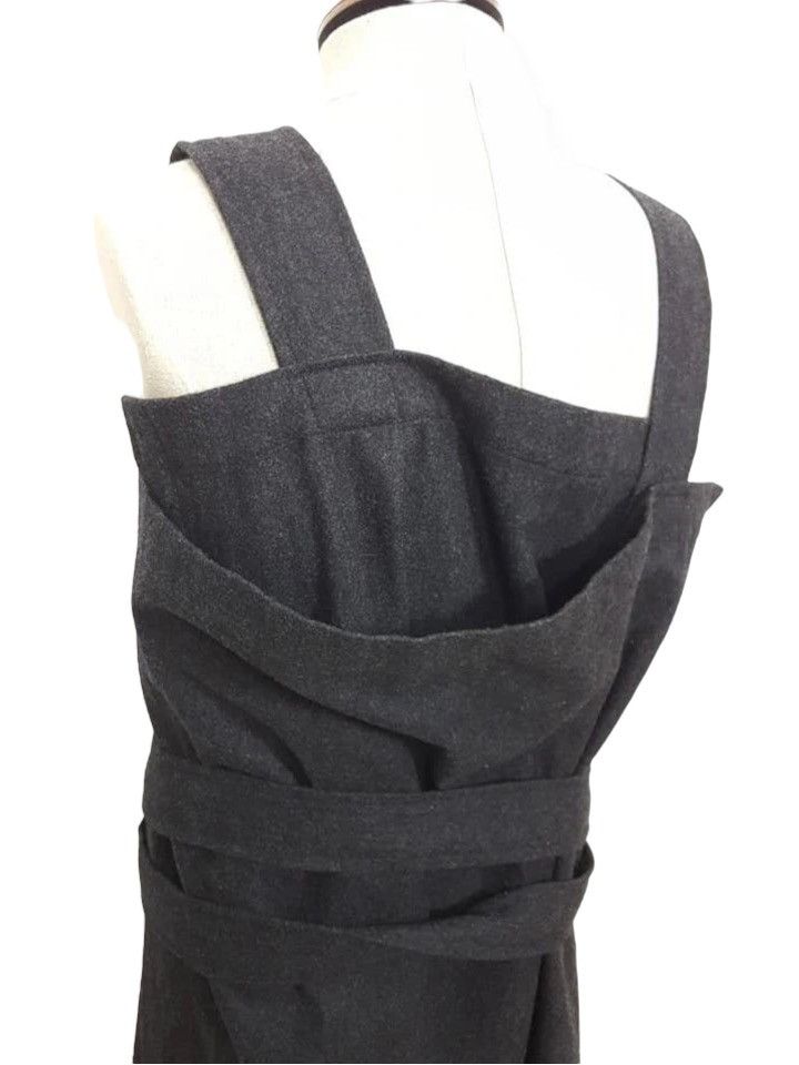 Comme des Garcons CDG Tricot Vintage Iconic Wool Runway Long Apron Robe Size US M / EU 48-50 / 2 - 11 Thumbnail