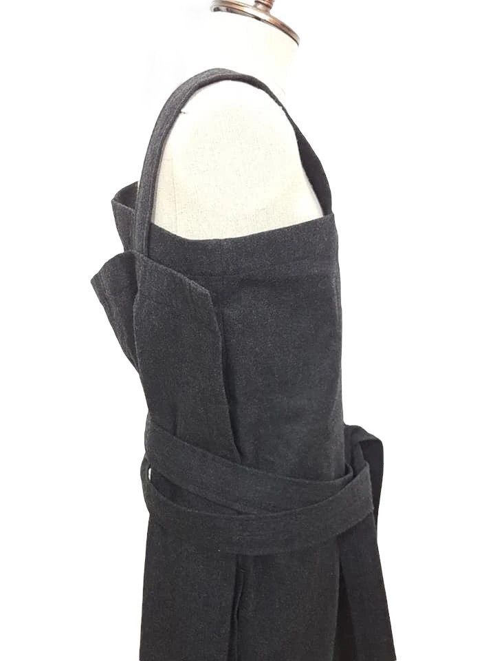 Comme des Garcons CDG Tricot Vintage Iconic Wool Runway Long Apron Robe Size US M / EU 48-50 / 2 - 6 Thumbnail