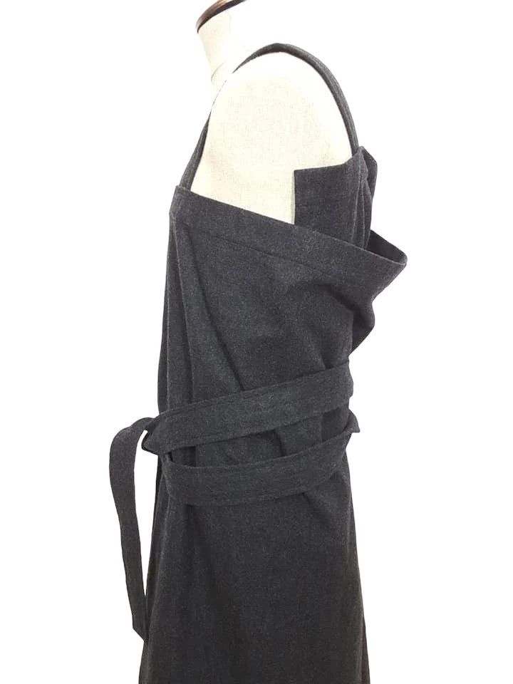 Comme des Garcons CDG Tricot Vintage Iconic Wool Runway Long Apron Robe Size US M / EU 48-50 / 2 - 7 Thumbnail