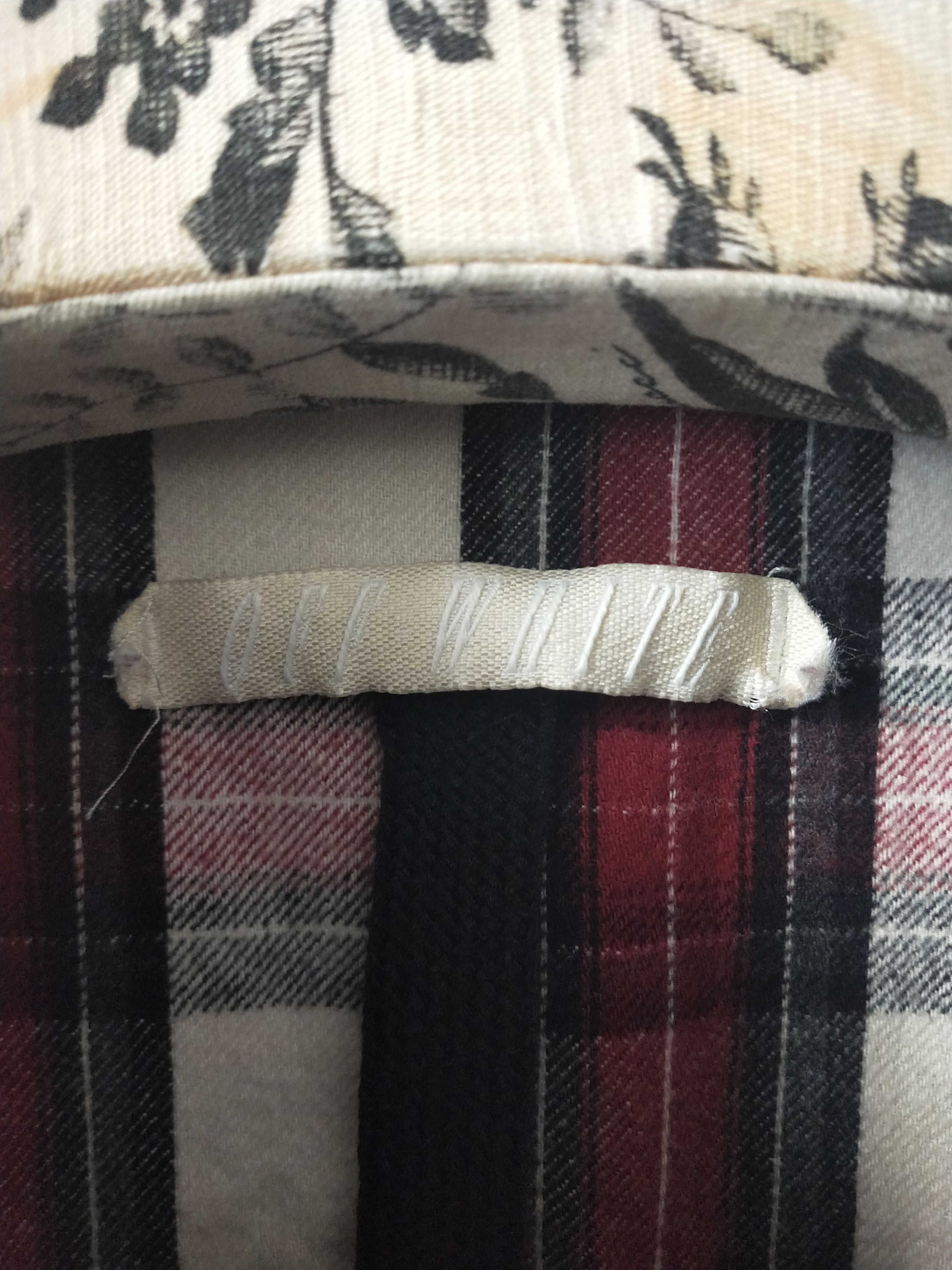 Off-White Diagonal Check Shirt Size US L / EU 52-54 / 3 - 5 Thumbnail