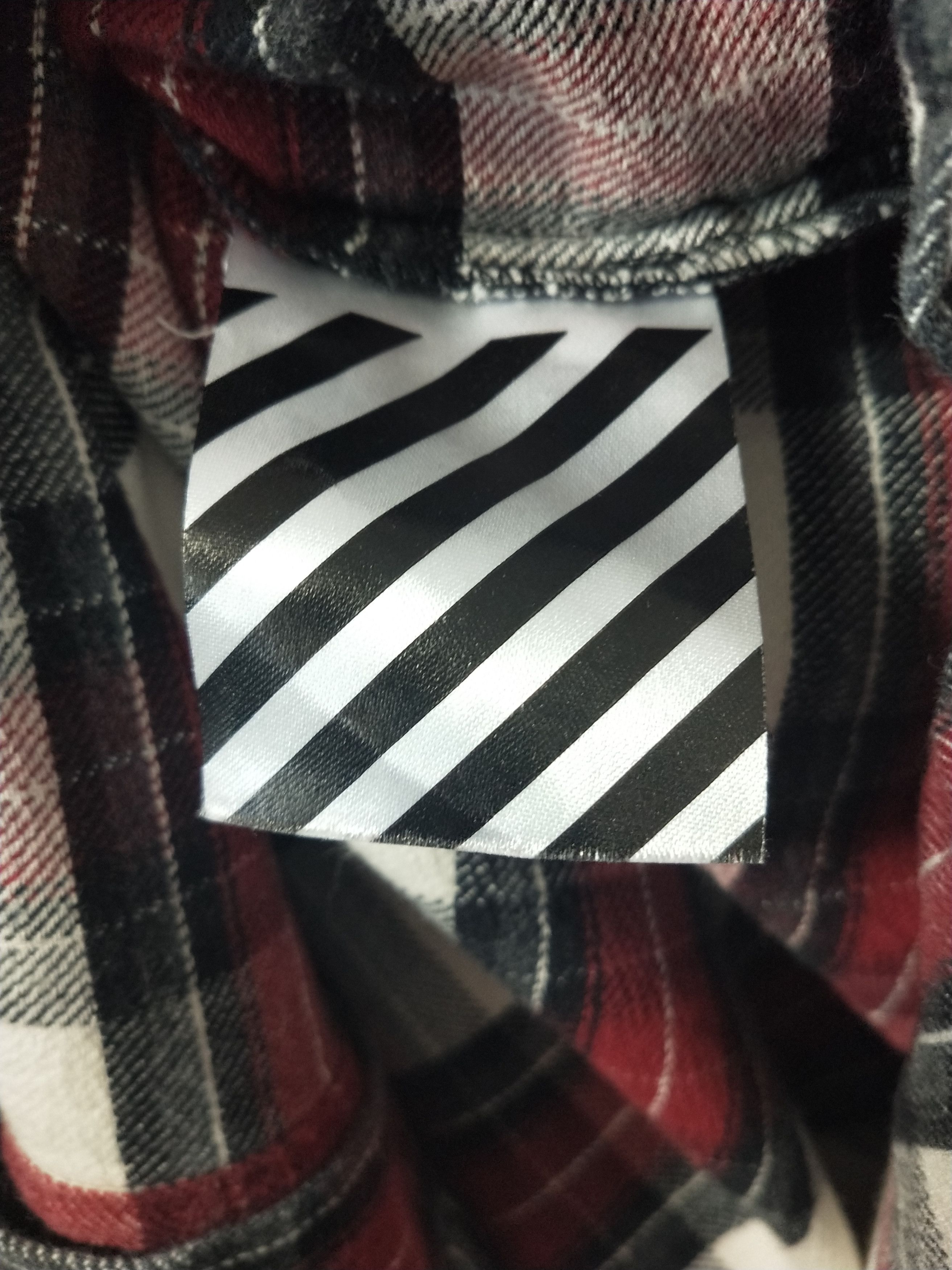 Off-White Diagonal Check Shirt Size US L / EU 52-54 / 3 - 6 Thumbnail