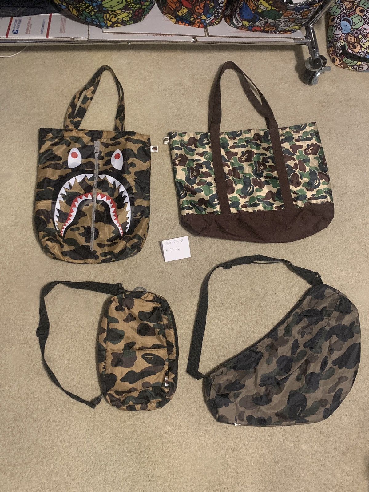 Bape 4 Bape Bags Size ONE SIZE - 1 Thumbnail