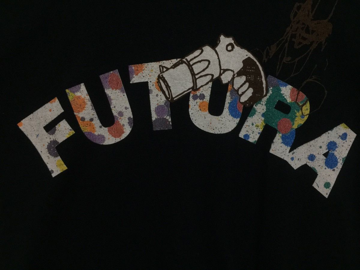 Futura × Vintage Vintage Futura Pistol T-Shirt Size US M / EU 48-50 / 2 - 3 Thumbnail