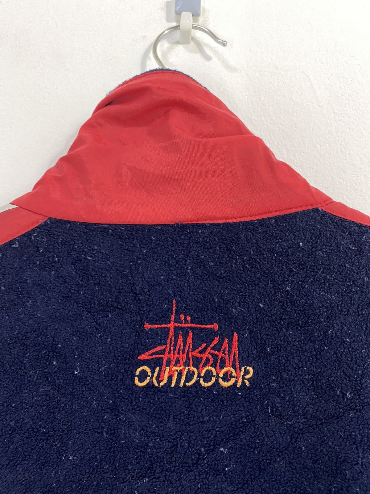 Stussy Stussy Fleece Jacket Stripe Design Small Logo Design Size US L / EU 52-54 / 3 - 4 Thumbnail