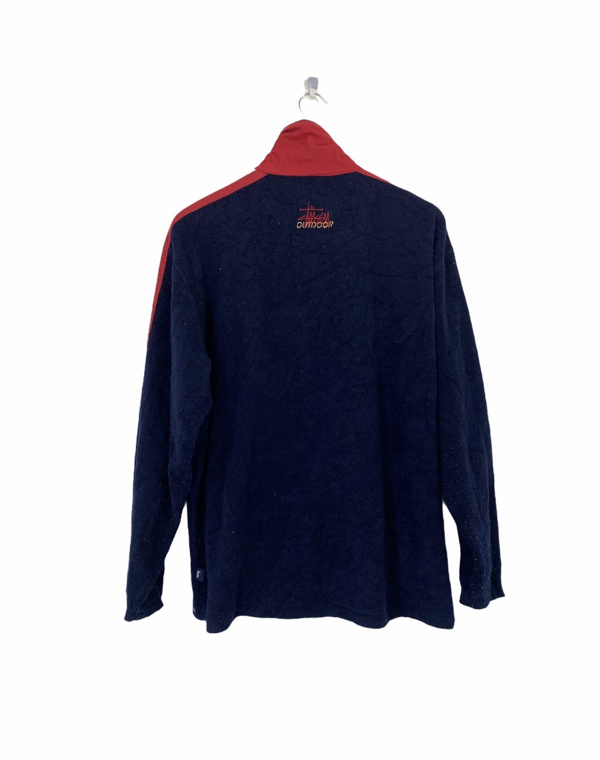Stussy Stussy Fleece Jacket Stripe Design Small Logo Design Size US L / EU 52-54 / 3 - 2 Thumbnail