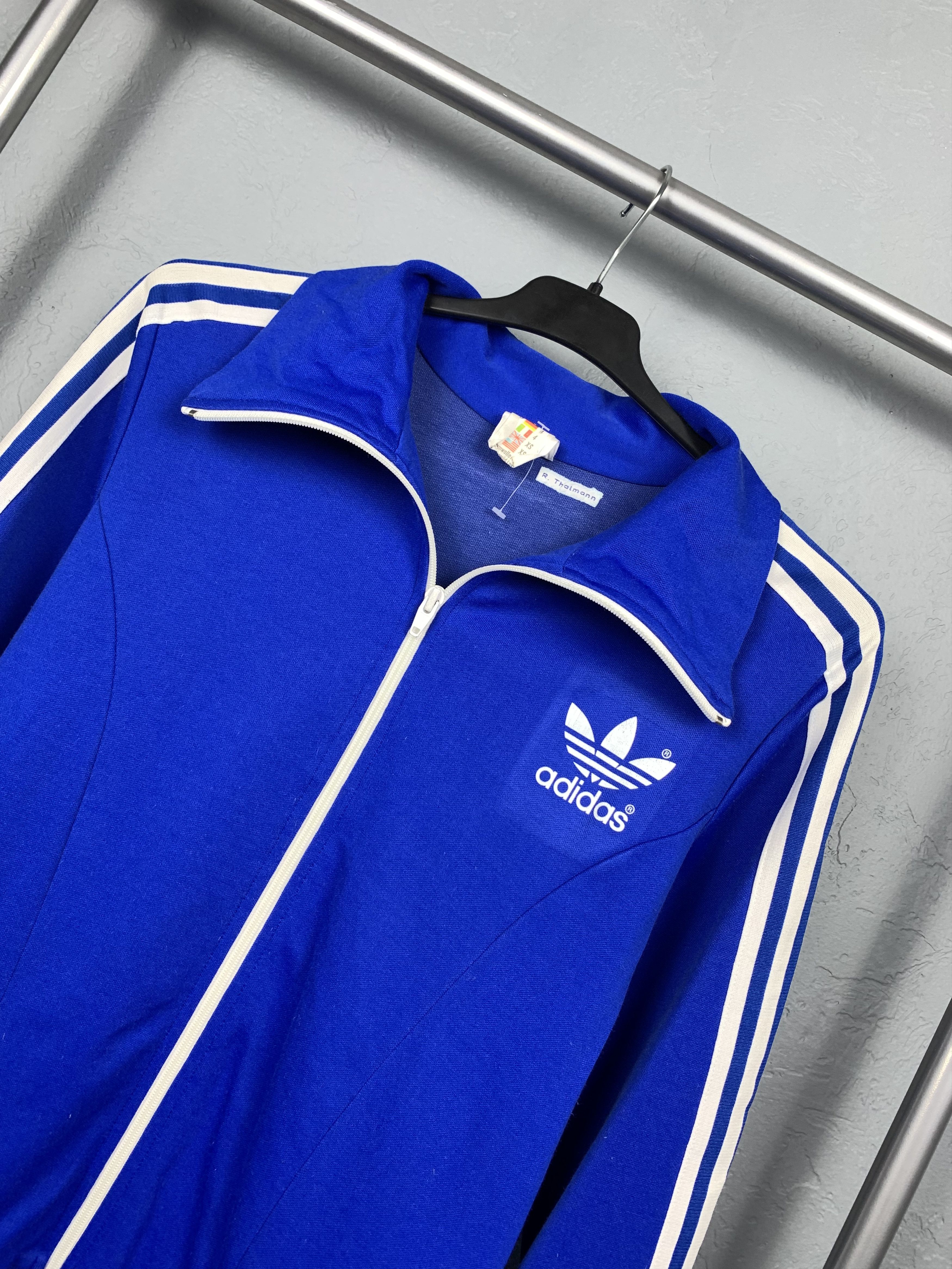 Adidas Adidas 90s Vintage Mens Track Top Jacket Size US S / EU 44-46 / 1 - 2 Thumbnail