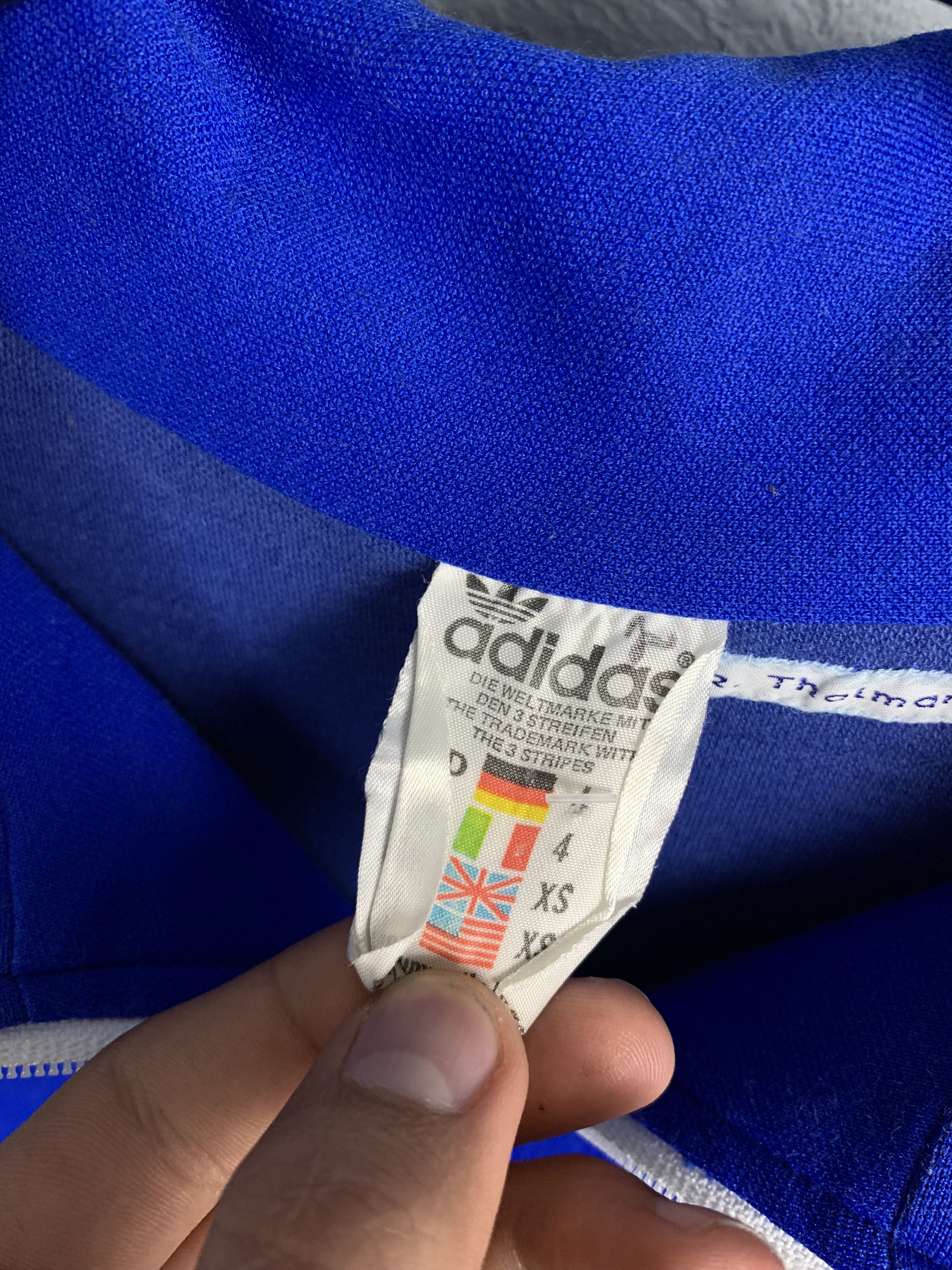Adidas Adidas 90s Vintage Mens Track Top Jacket Size US S / EU 44-46 / 1 - 3 Thumbnail