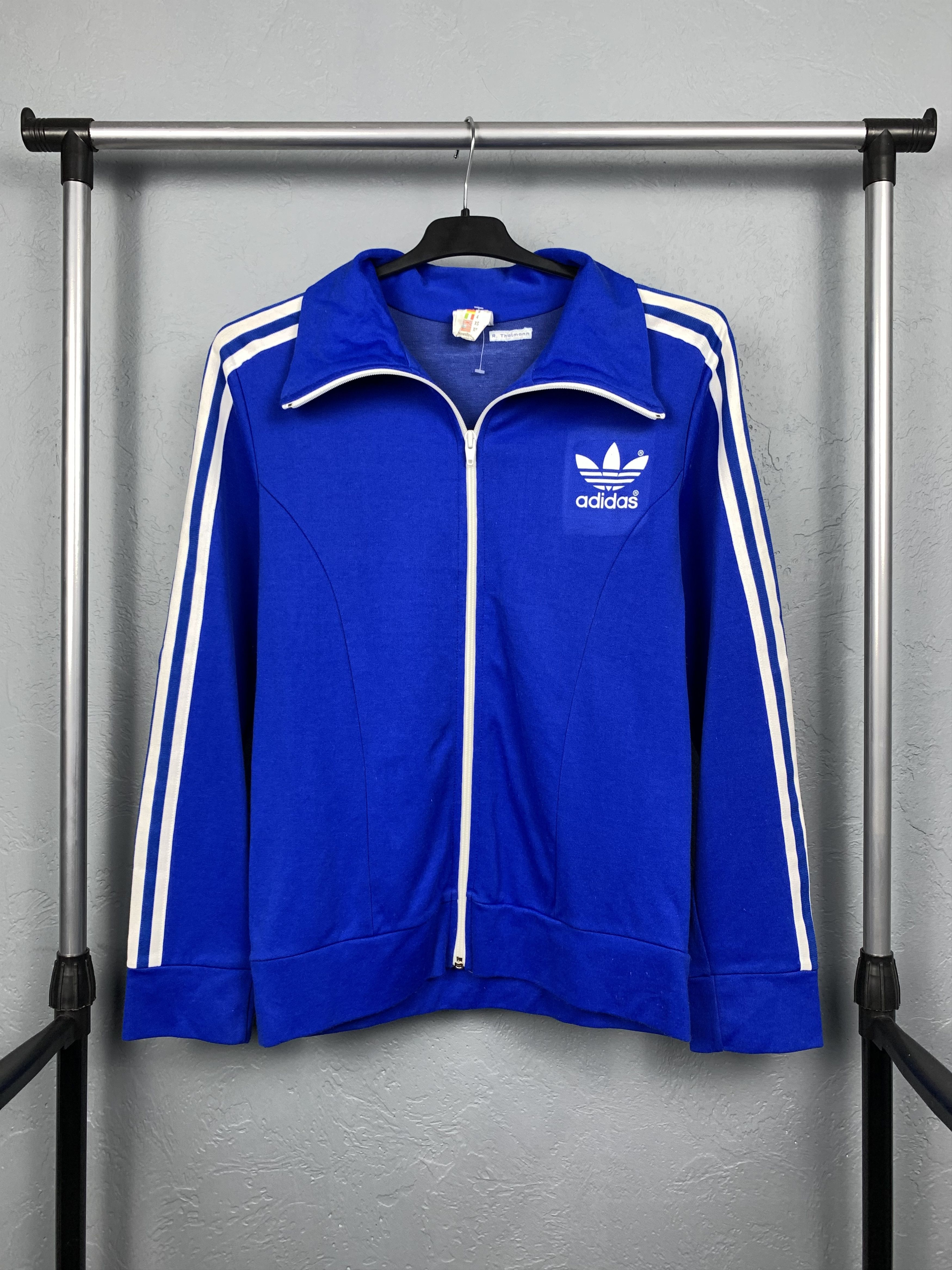 Adidas Adidas 90s Vintage Mens Track Top Jacket Size US S / EU 44-46 / 1 - 1 Thumbnail