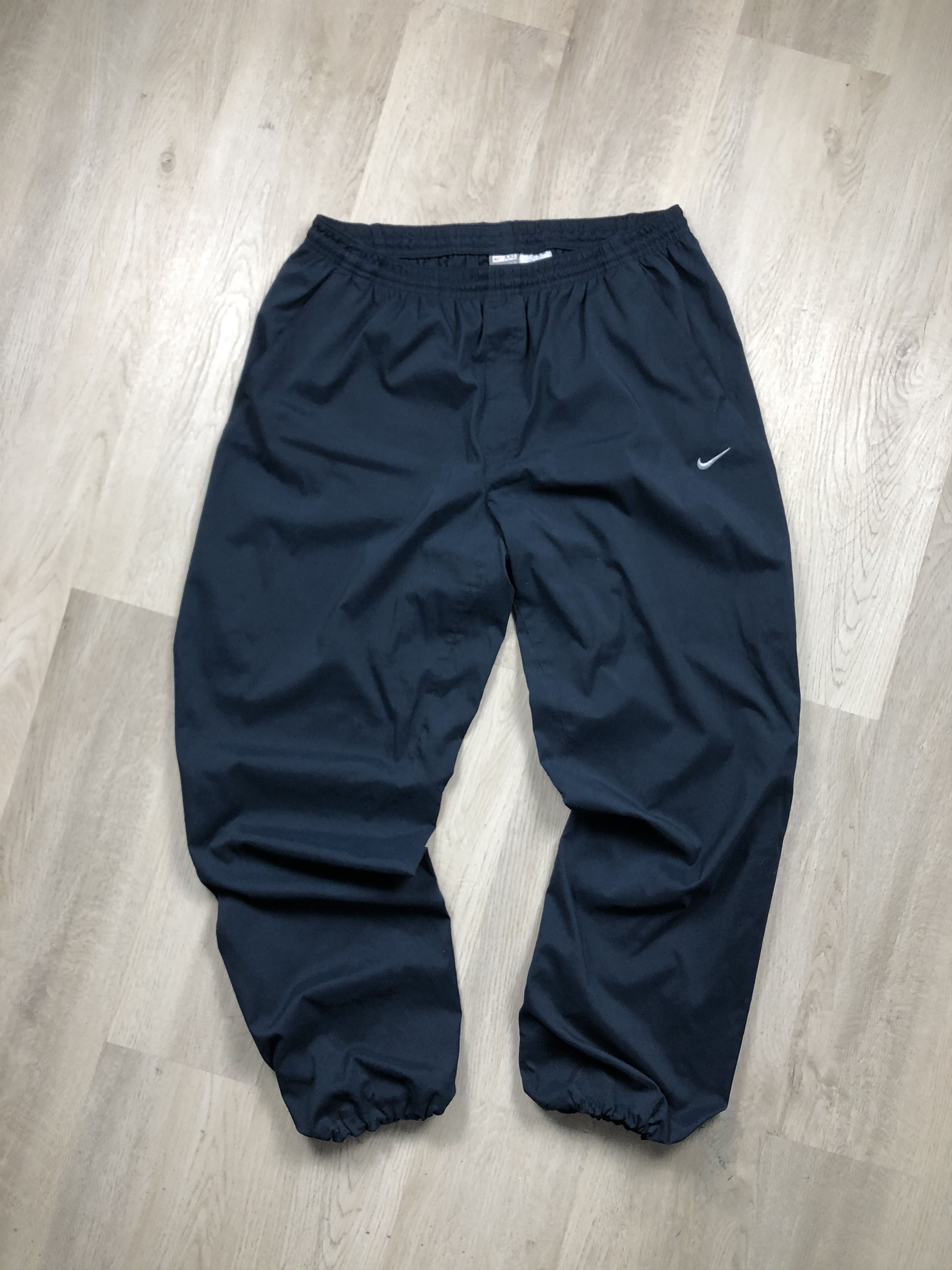 Nike × Vintage Nike Vintage Mens Nylon Baggy Pants Drill style Size US 38 / EU 54 - 1 Thumbnail