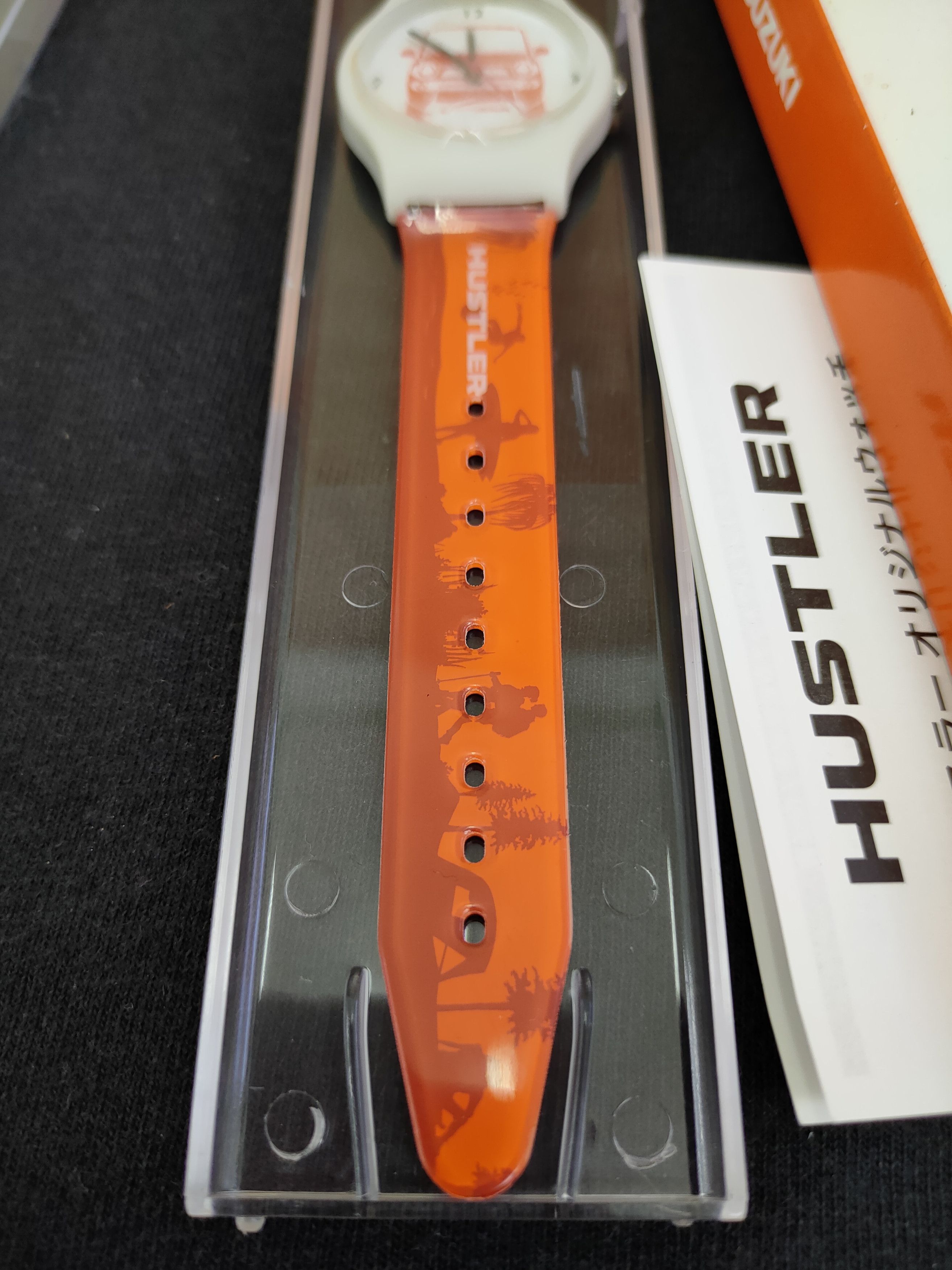 Japanese Brand Suzuki Hustler special edition orange watch japan car #DLL Size ONE SIZE - 5 Thumbnail