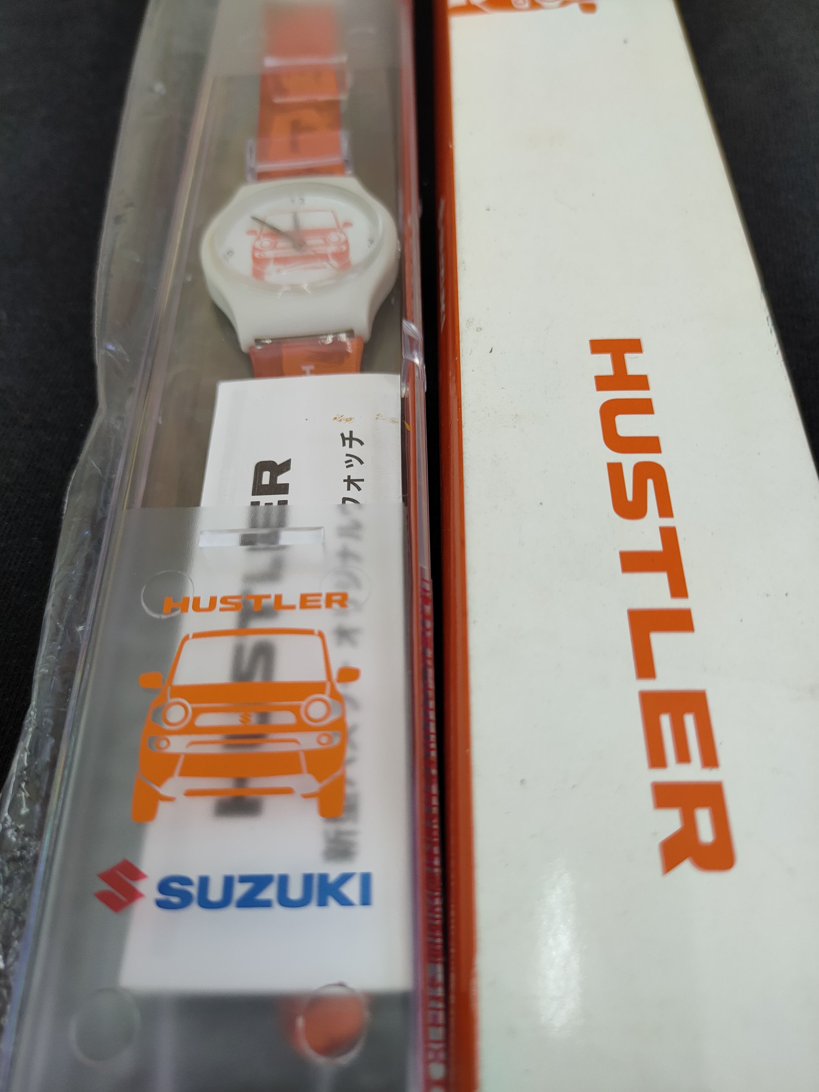 Japanese Brand Suzuki Hustler special edition orange watch japan car #DLL Size ONE SIZE - 2 Thumbnail
