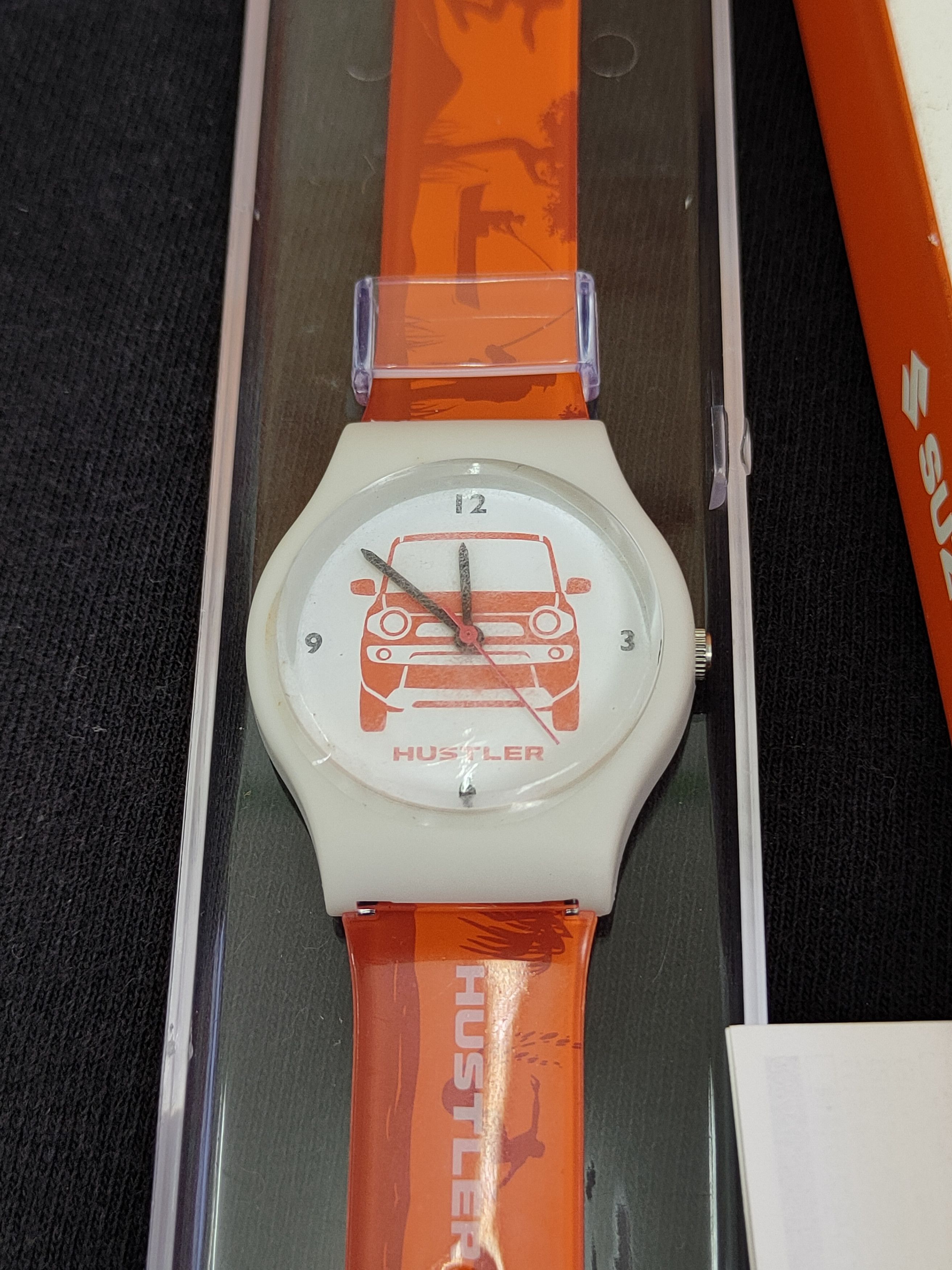 Japanese Brand Suzuki Hustler special edition orange watch japan car #DLL Size ONE SIZE - 6 Thumbnail