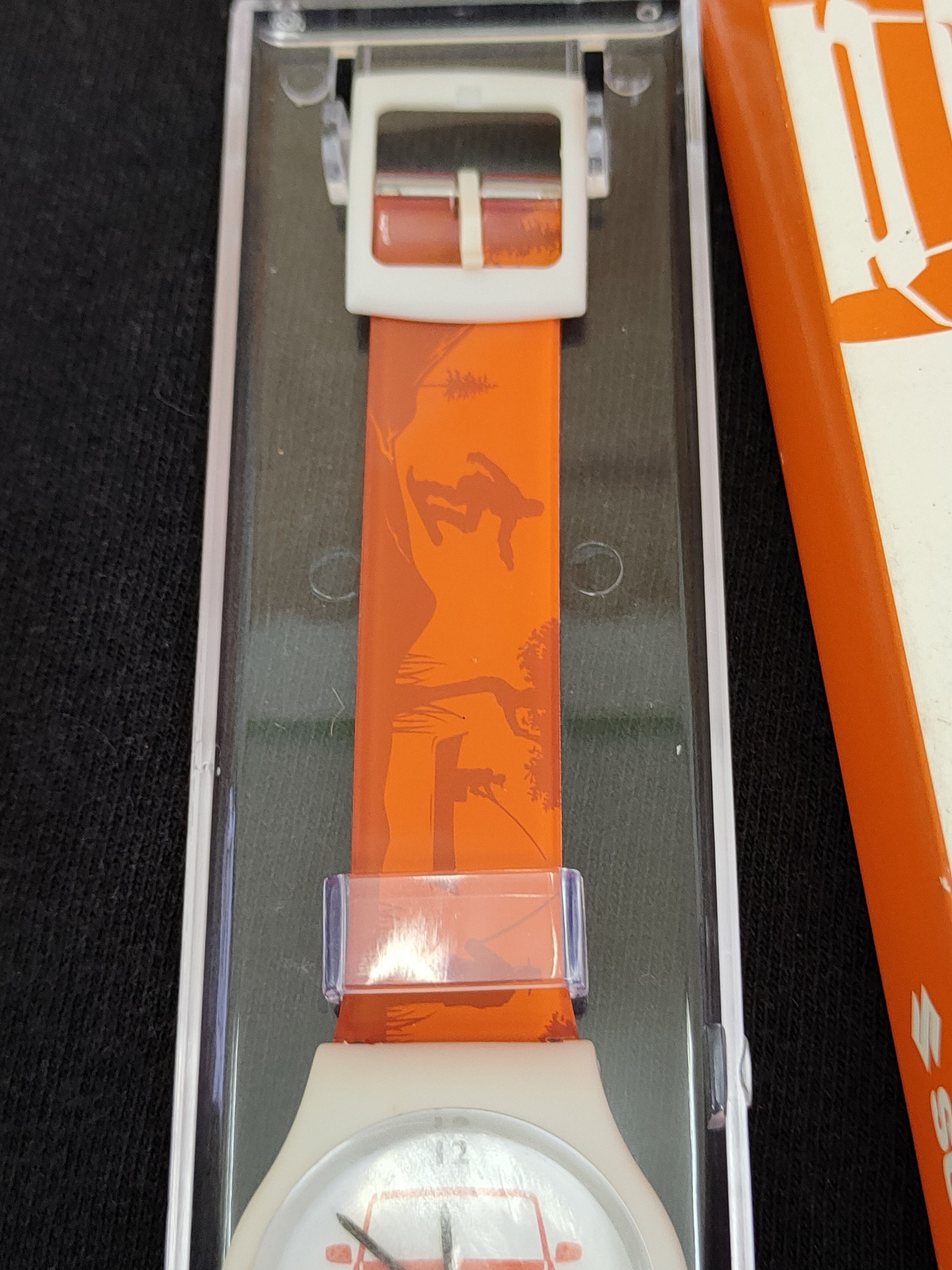 Japanese Brand Suzuki Hustler special edition orange watch japan car #DLL Size ONE SIZE - 7 Thumbnail