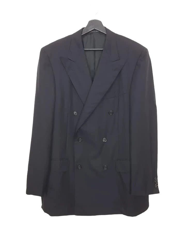 Ermenegildo Zegna MADE IN ITALY EZ Black Coat Jacket Size US M / EU 48-50 / 2 - 1 Thumbnail