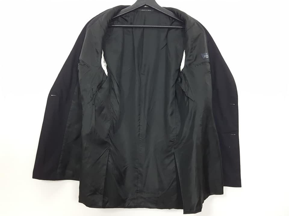 Ermenegildo Zegna MADE IN ITALY EZ Black Coat Jacket Size US M / EU 48-50 / 2 - 5 Thumbnail