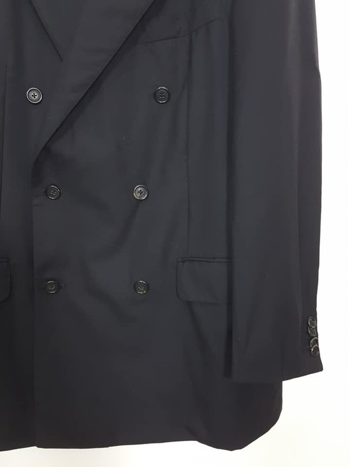 Ermenegildo Zegna MADE IN ITALY EZ Black Coat Jacket Size US M / EU 48-50 / 2 - 7 Thumbnail