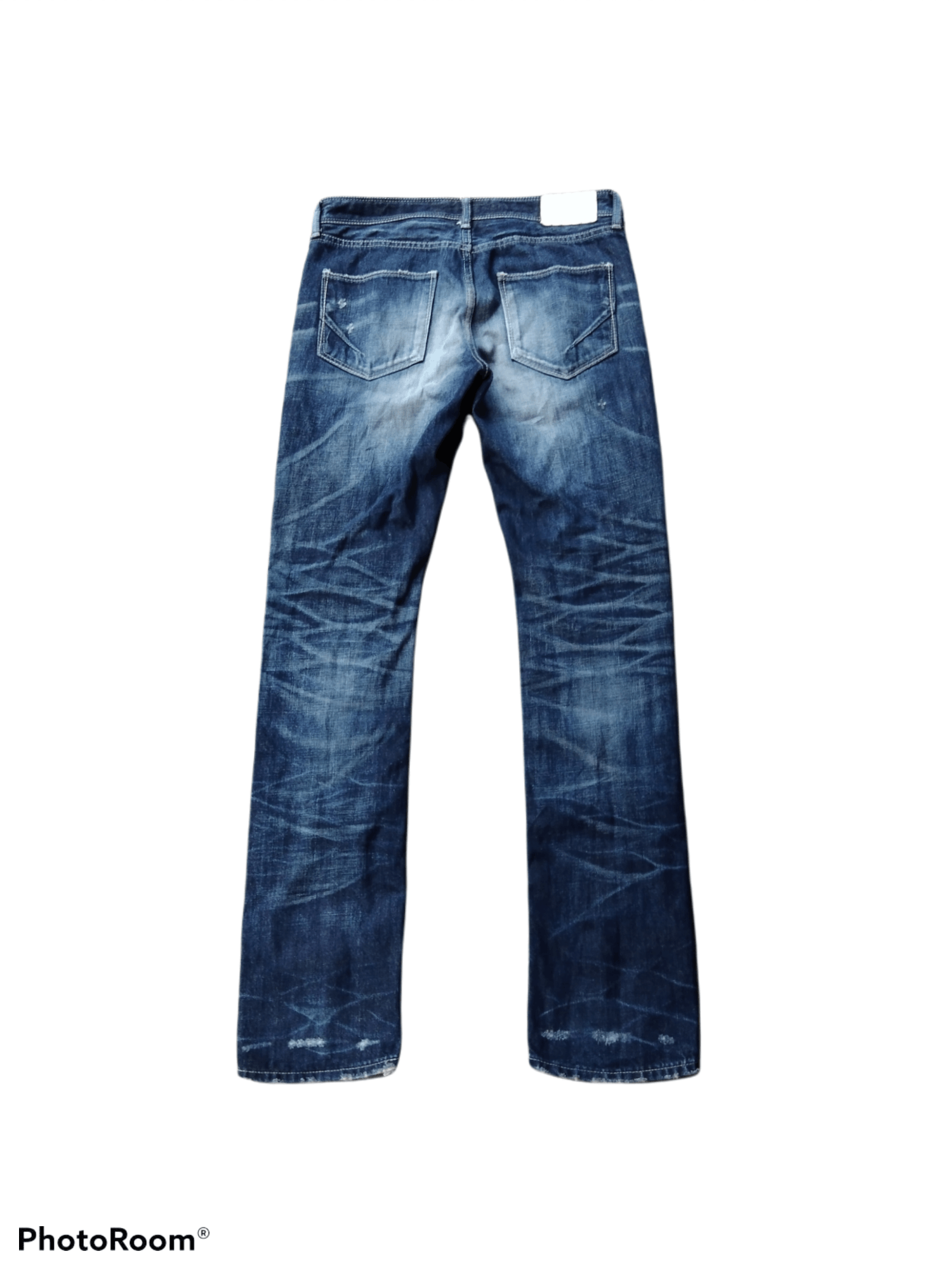 GOSTAR DE FUGA WASHED BLUE MADE IN JAPAN🎌GOSTAR DE FUGA DENIM PANTS Size US 31 - 2 Thumbnail