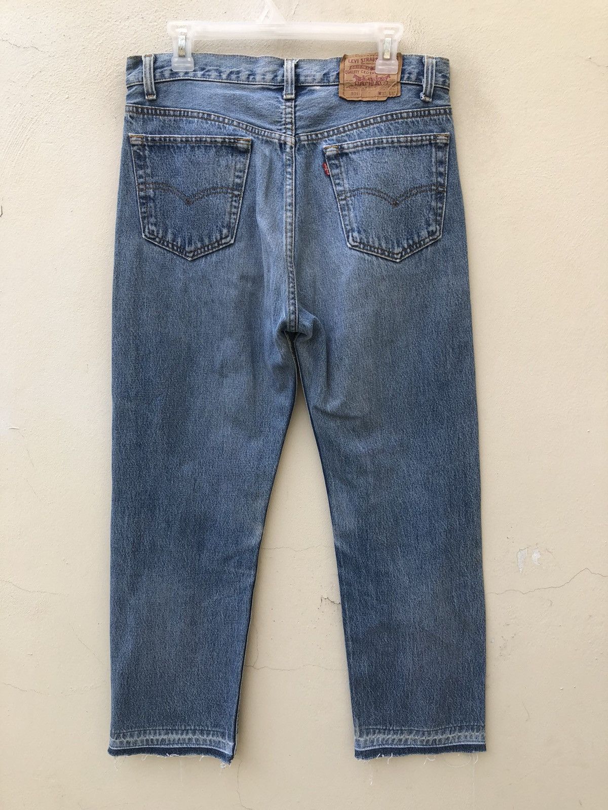Levi's Vintage Levi’s 501 xx Jeans Released Hem Painter Denim Size US 34 / EU 50 - 12 Thumbnail