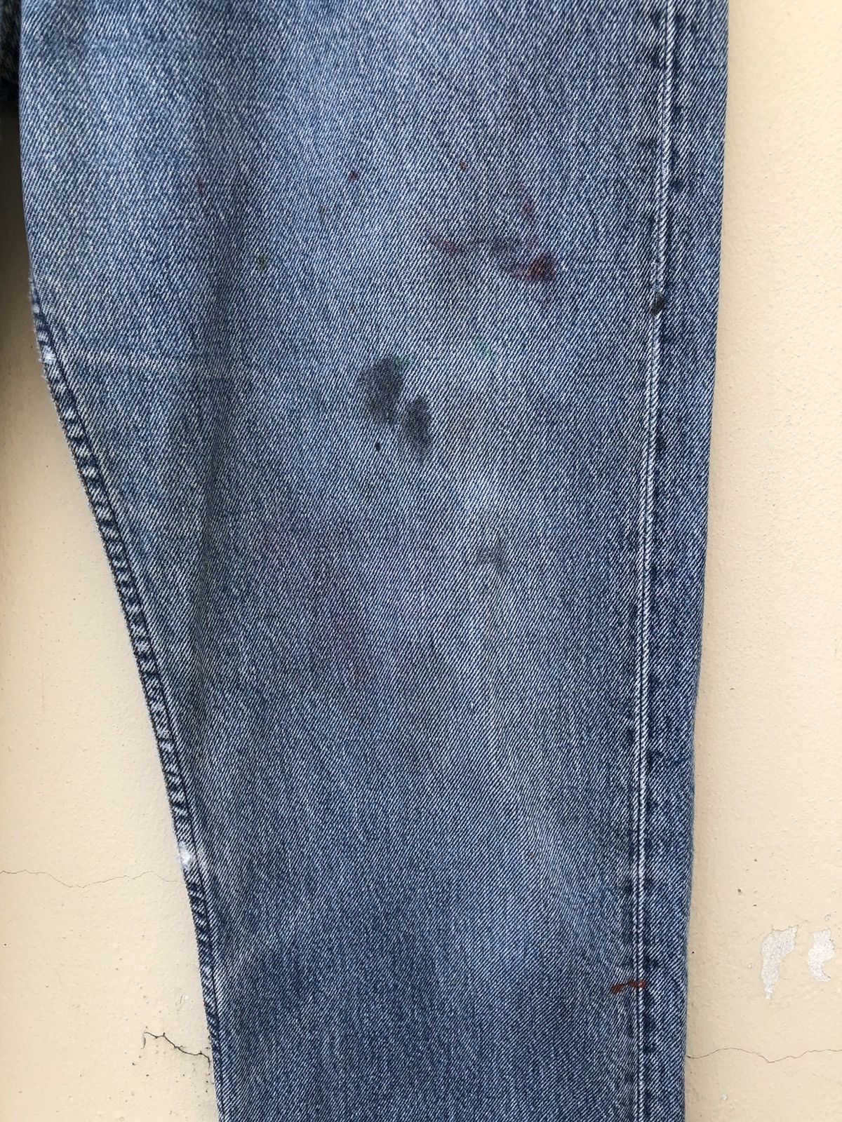Levi's Vintage Levi’s 501 xx Jeans Released Hem Painter Denim Size US 34 / EU 50 - 10 Thumbnail
