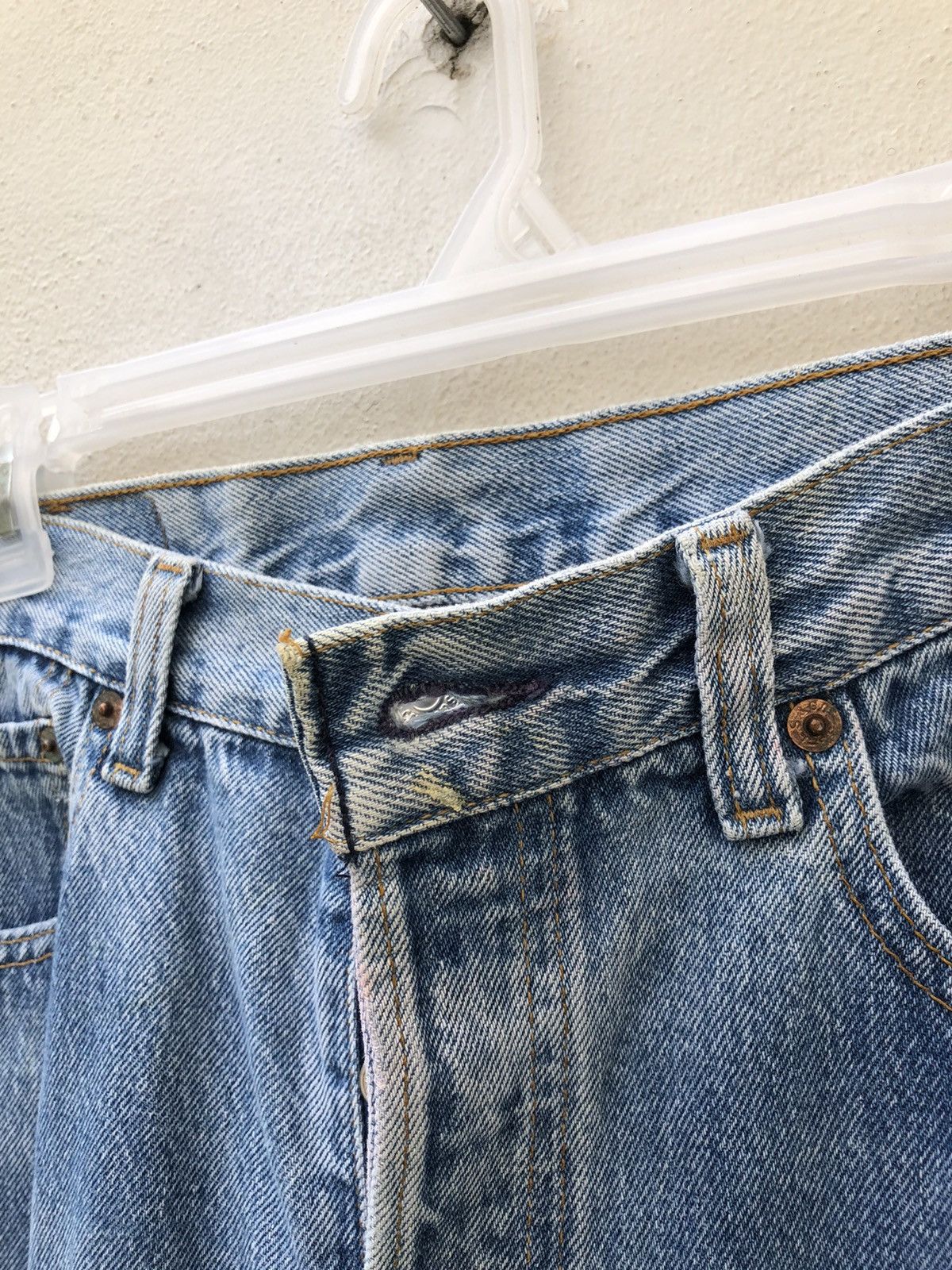 Levi's Vintage Levi’s 501 xx Jeans Released Hem Painter Denim Size US 34 / EU 50 - 9 Thumbnail