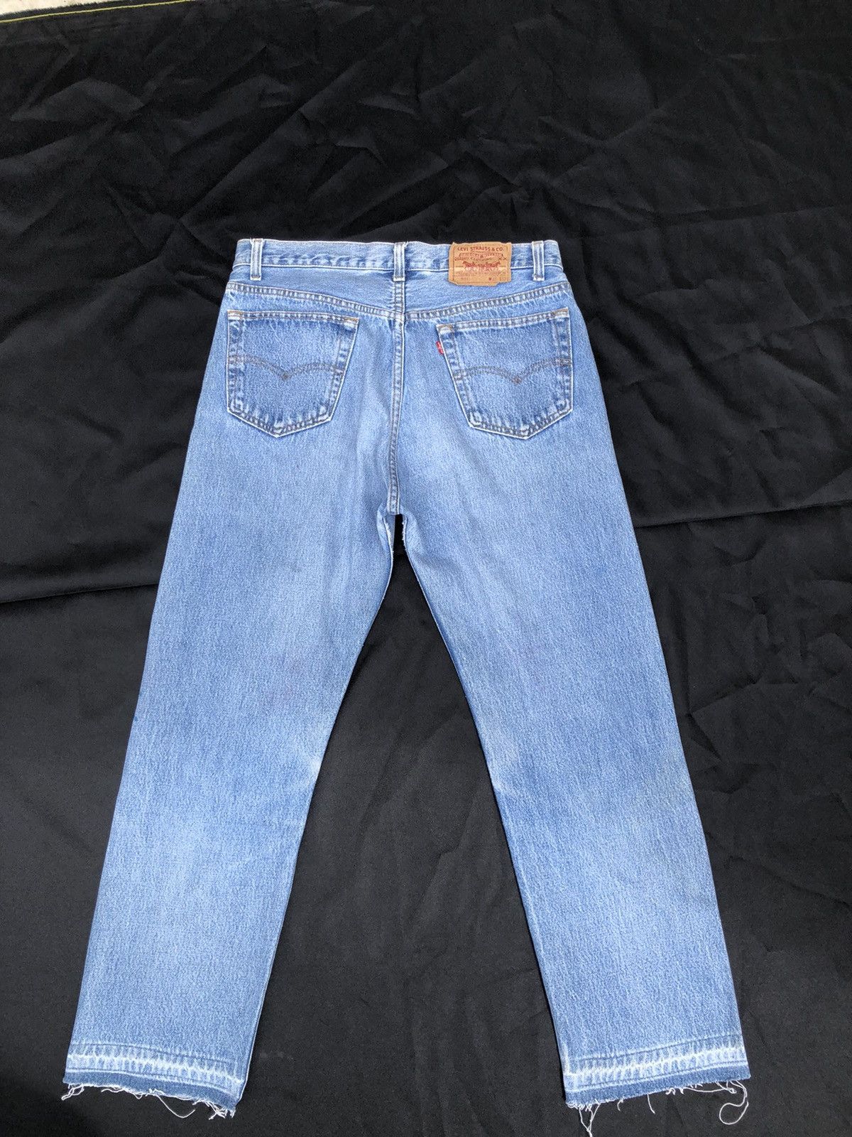 Levi's Vintage Levi’s 501 xx Jeans Released Hem Painter Denim Size US 34 / EU 50 - 2 Thumbnail