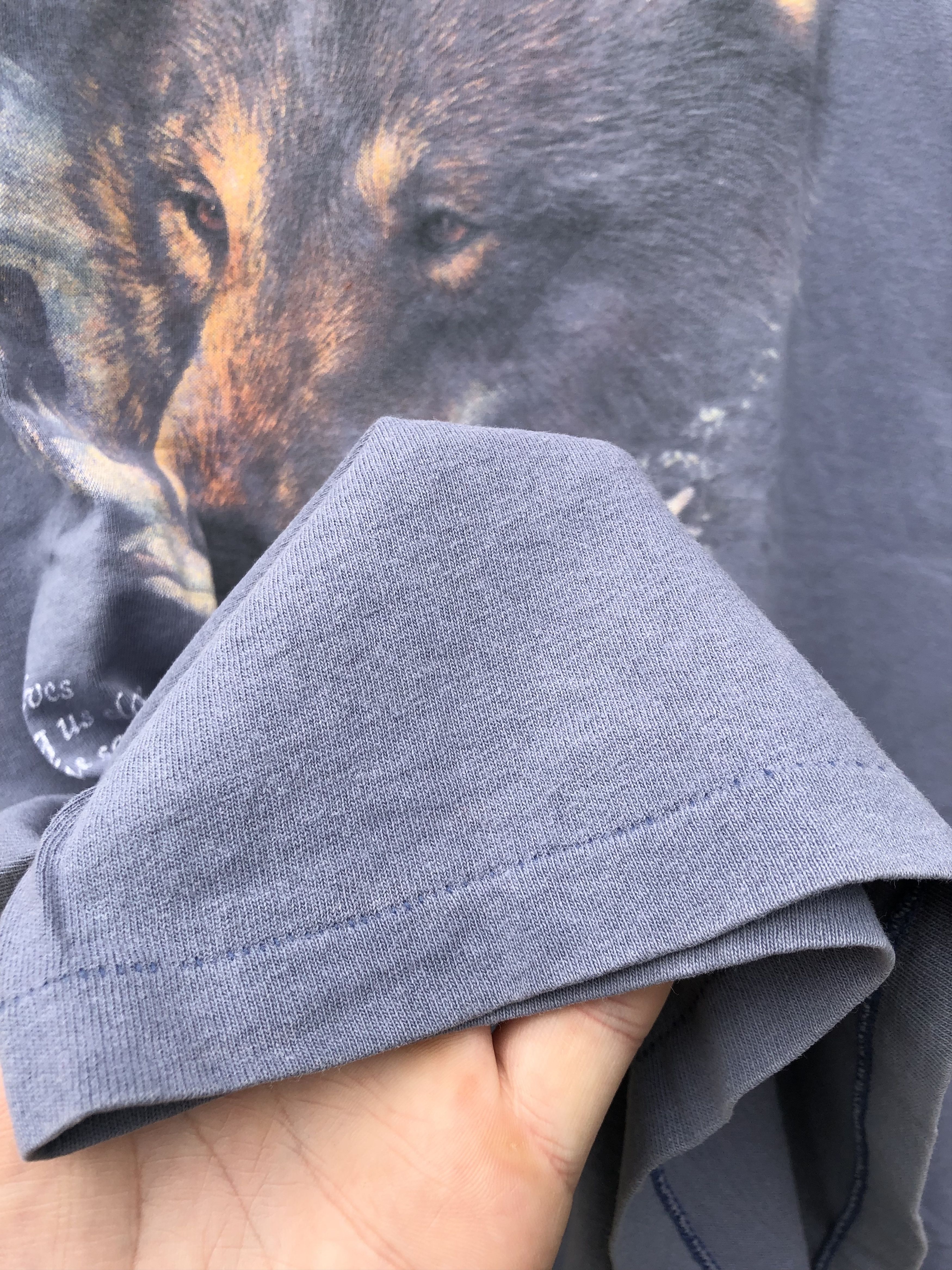 Harley Davidson Vintage 90s 3D Emblem Harley Davidson Wolf Wolves t-shirt Size US XL / EU 56 / 4 - 8 Thumbnail