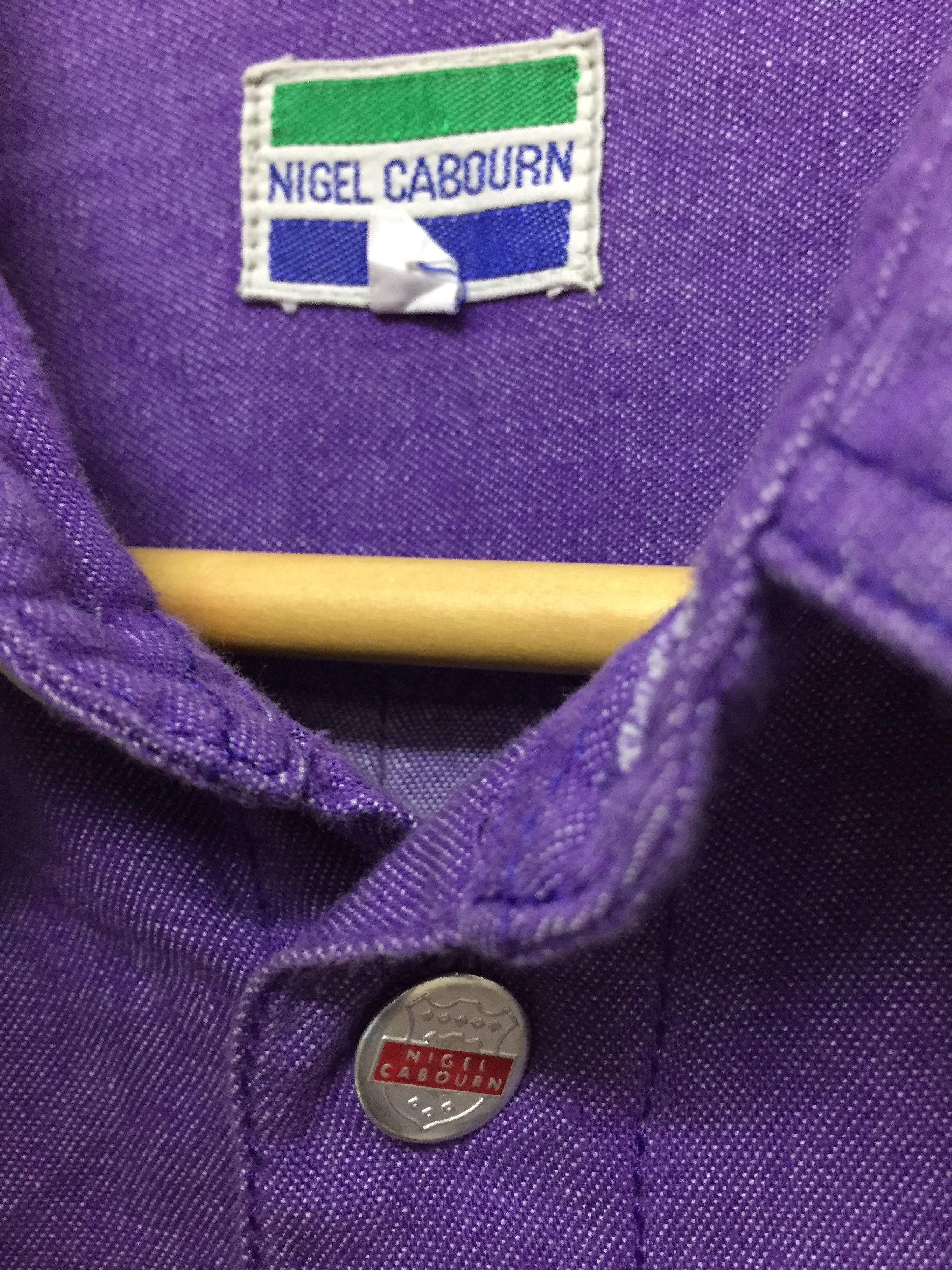 Nigel Cabourn 90's Ancient Egypt mexico embroidered logo button up Size US L / EU 52-54 / 3 - 9 Thumbnail