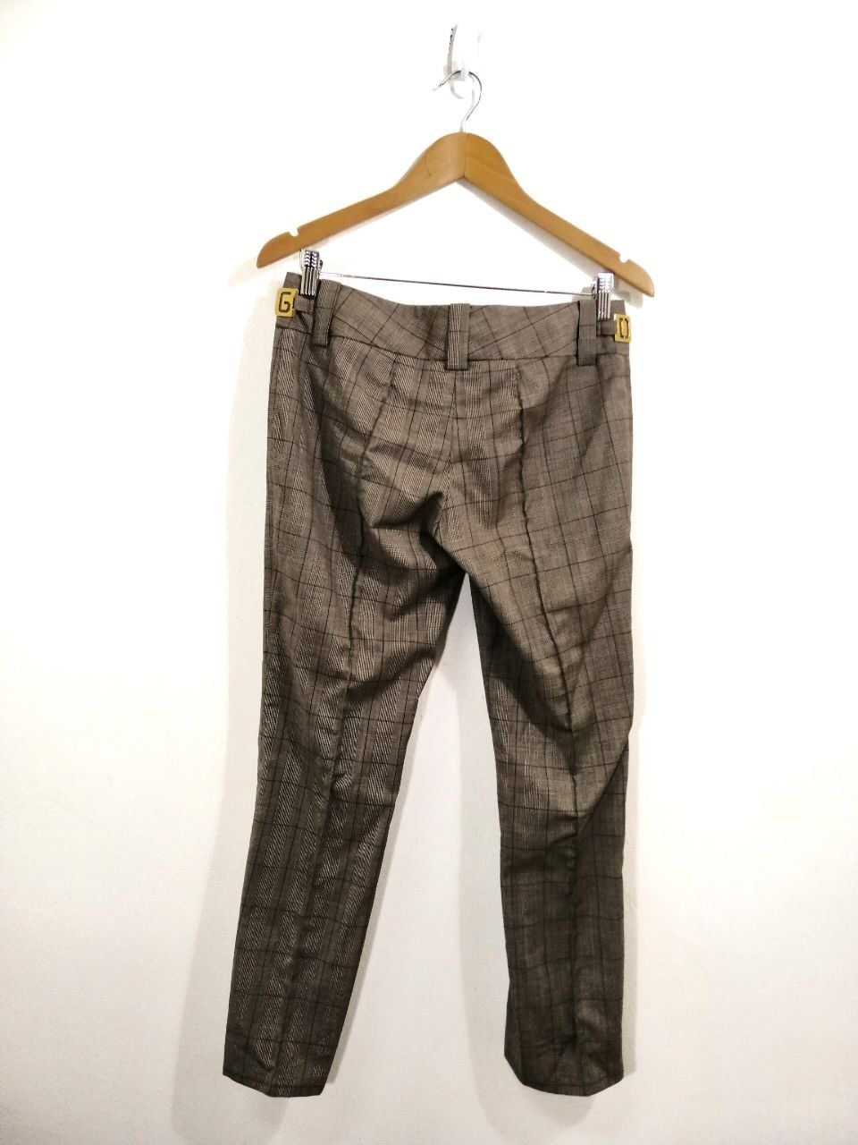 Dolce & Gabbana Dolce And Gabanna Wool Plaid Pants Classic Design Logo 19 Size US 30 / EU 46 - 2 Thumbnail
