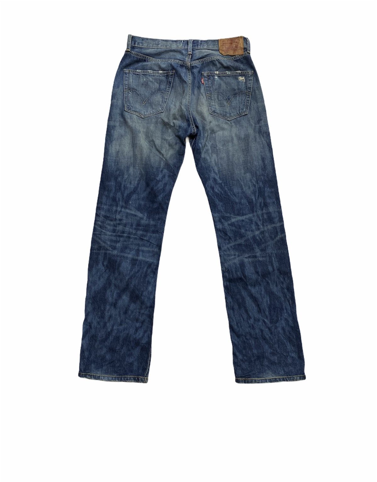 Levi's × Levi's Vintage Clothing Vintage Levi’s 501 Jeans Distressted Design Rare Size US 30 / EU 46 - 2 Thumbnail