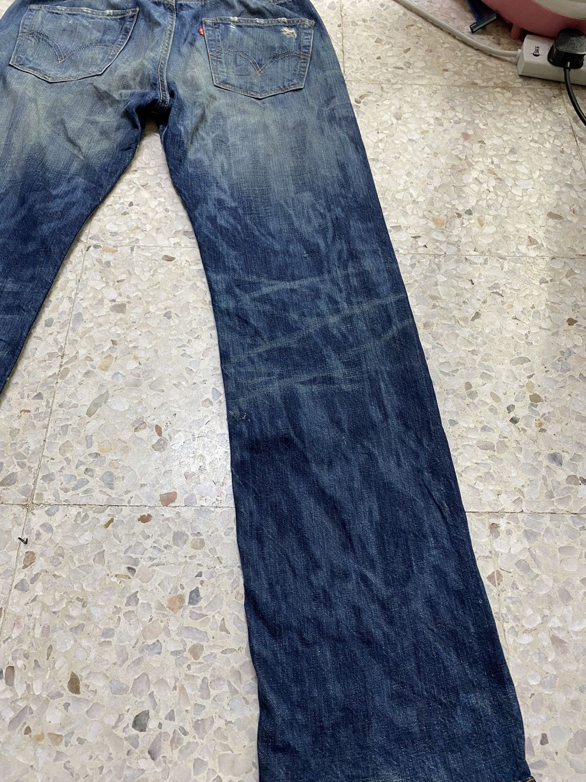 Levi's × Levi's Vintage Clothing Vintage Levi’s 501 Jeans Distressted Design Rare Size US 30 / EU 46 - 13 Thumbnail