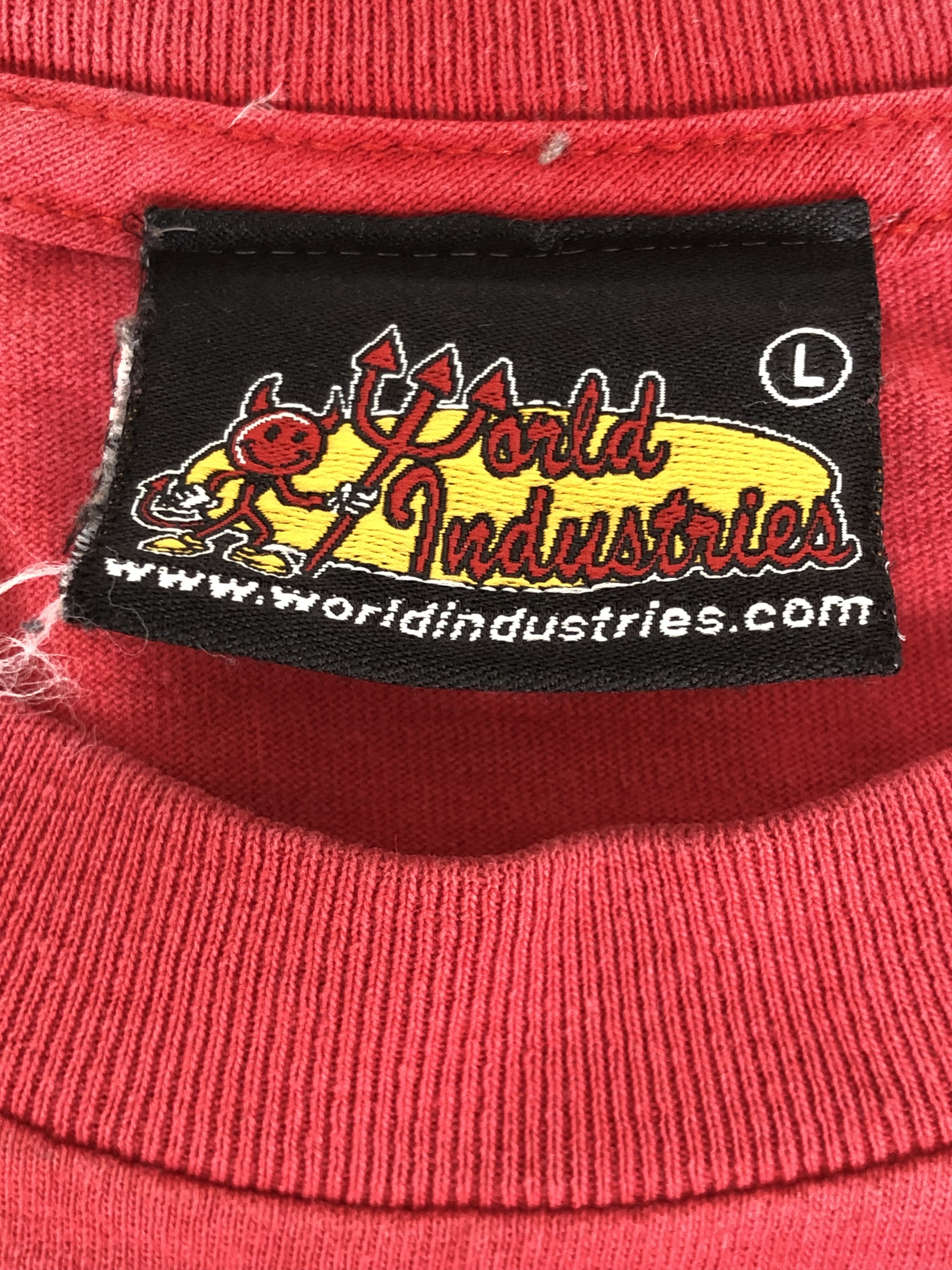 Hook-Ups Vintage 90s World Industries Skateboards (Alien Workshop) Size US L / EU 52-54 / 3 - 20 Thumbnail