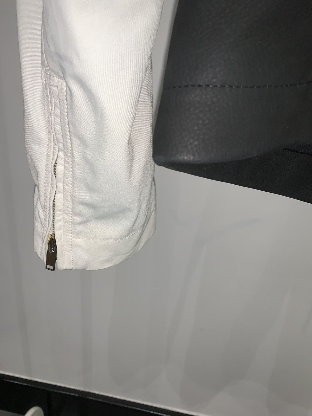 Rick Owens FW13 Plinth Stooges Secret Hood Biker Leather Jacket Size US L / EU 52-54 / 3 - 8 Thumbnail