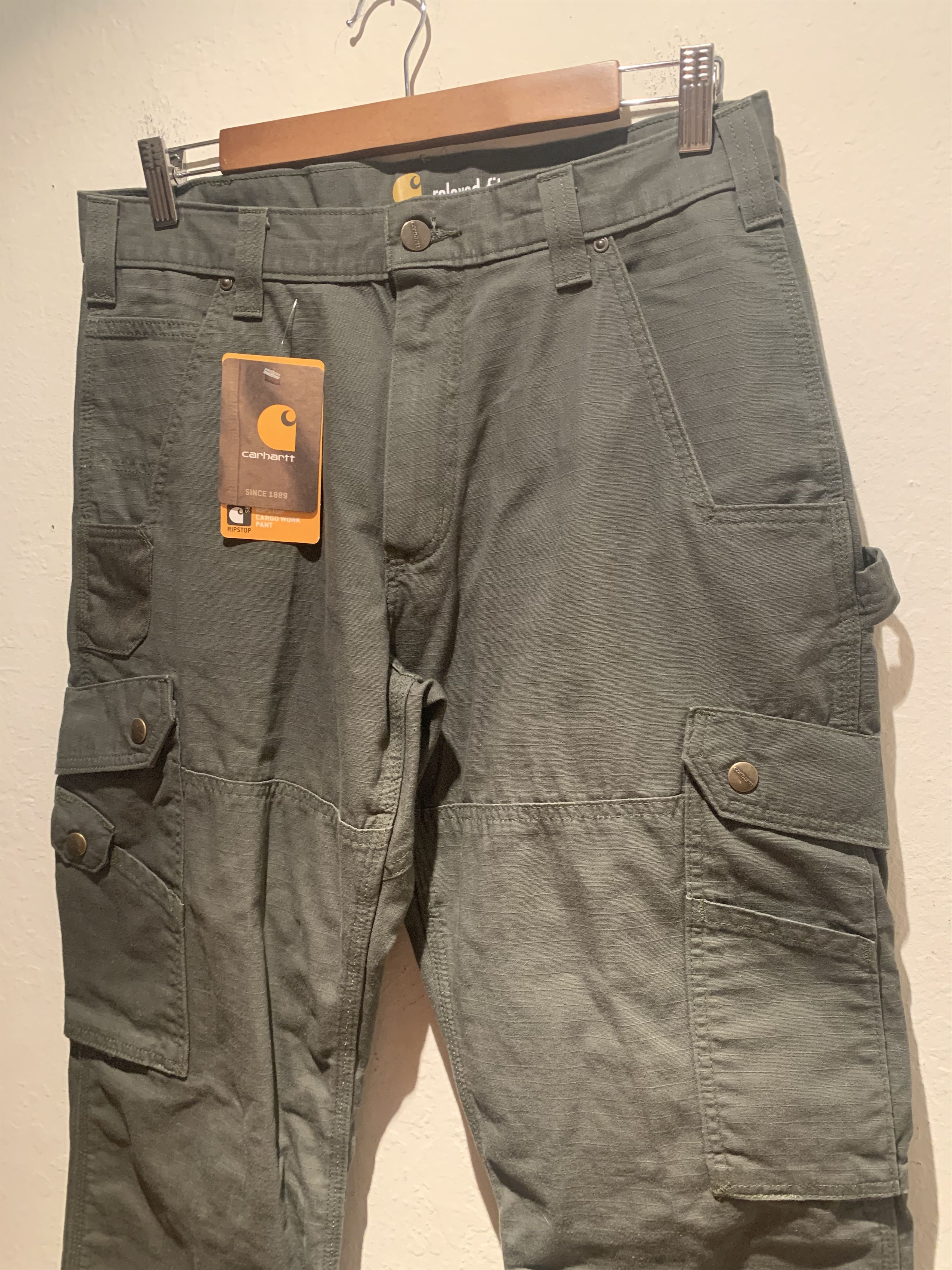 Carhartt *RARE* New Carhartt RipStop Double Knee Cargo Work Pants 32 Size US 32 / EU 48 - 2 Thumbnail