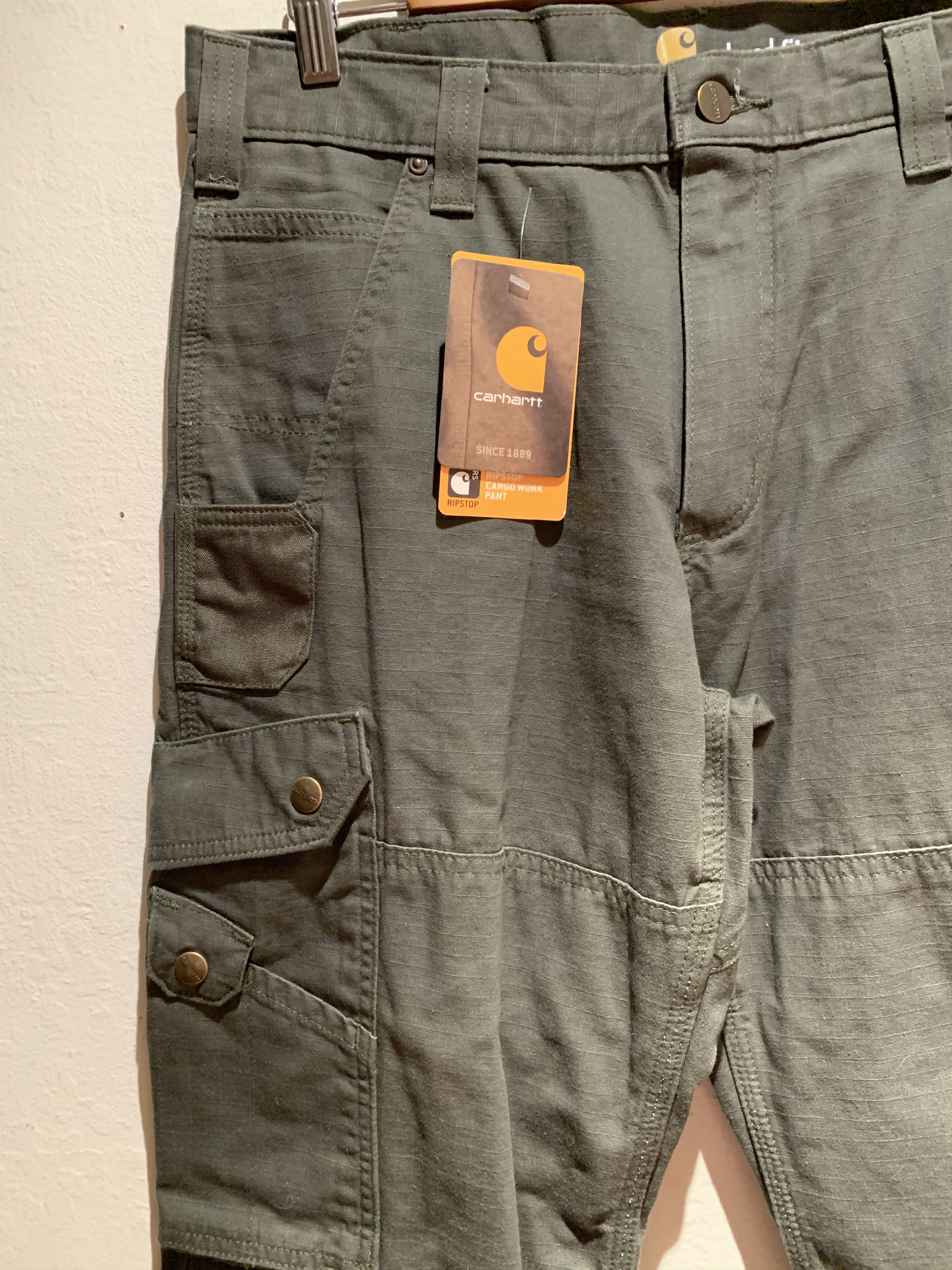 Carhartt *RARE* New Carhartt RipStop Double Knee Cargo Work Pants 32 Size US 32 / EU 48 - 4 Thumbnail