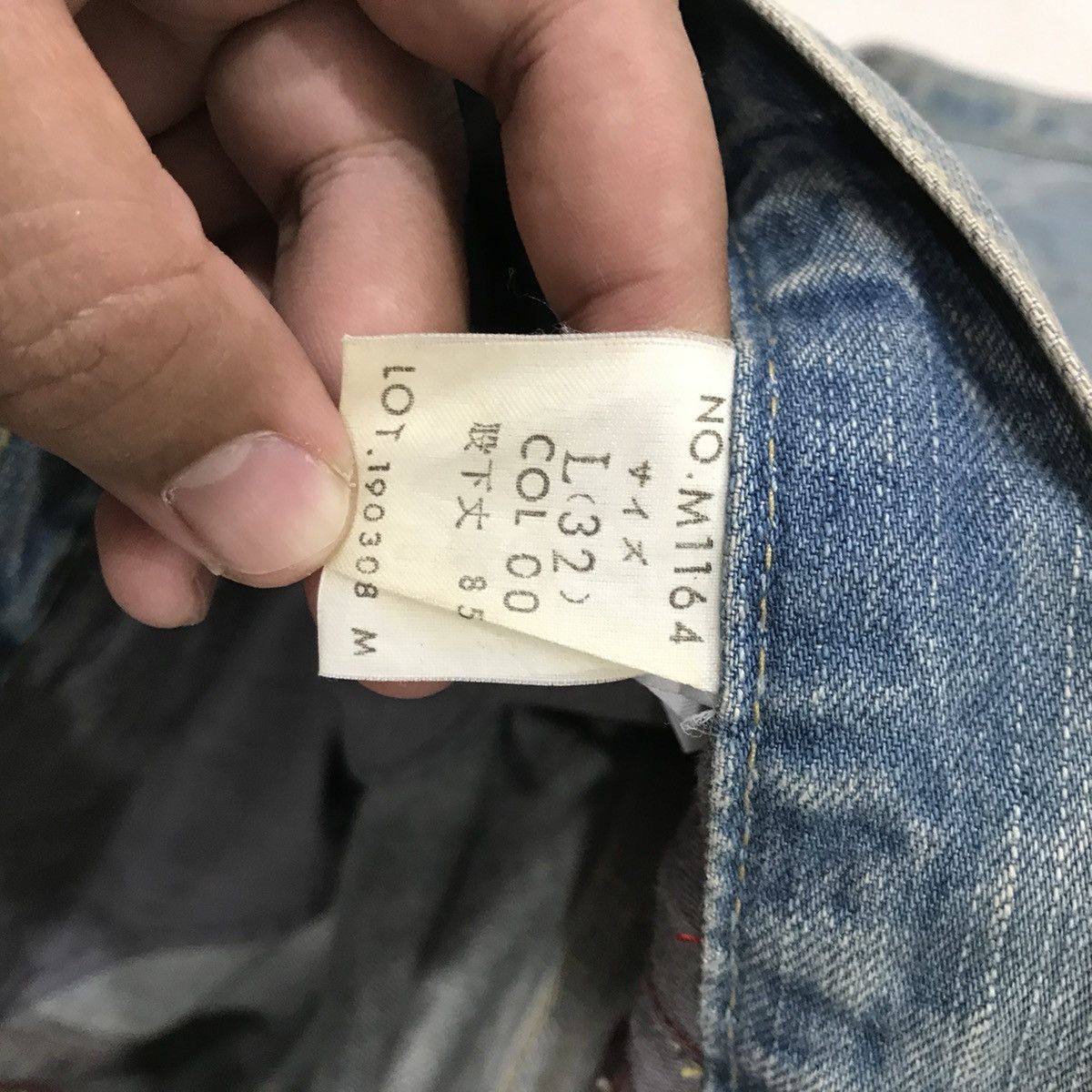 Japanese Brand Blue Way Boot Cut Style Denim Jeans Trousers Pants Size US 34 / EU 50 - 10 Thumbnail